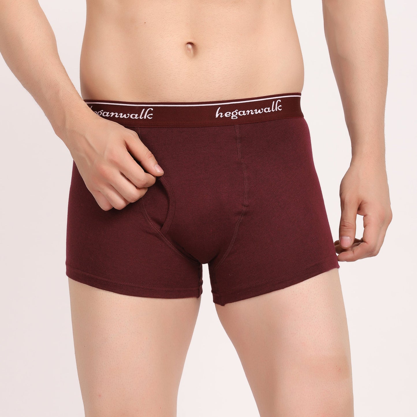 X-POP Mehroon/Black Trunks Pack Of 2 HW