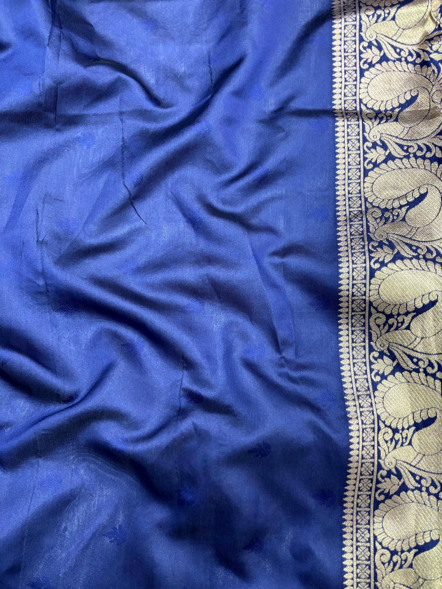 Dark Wine Banarasi Silver Buttas Zari Weaving Saree by My Store