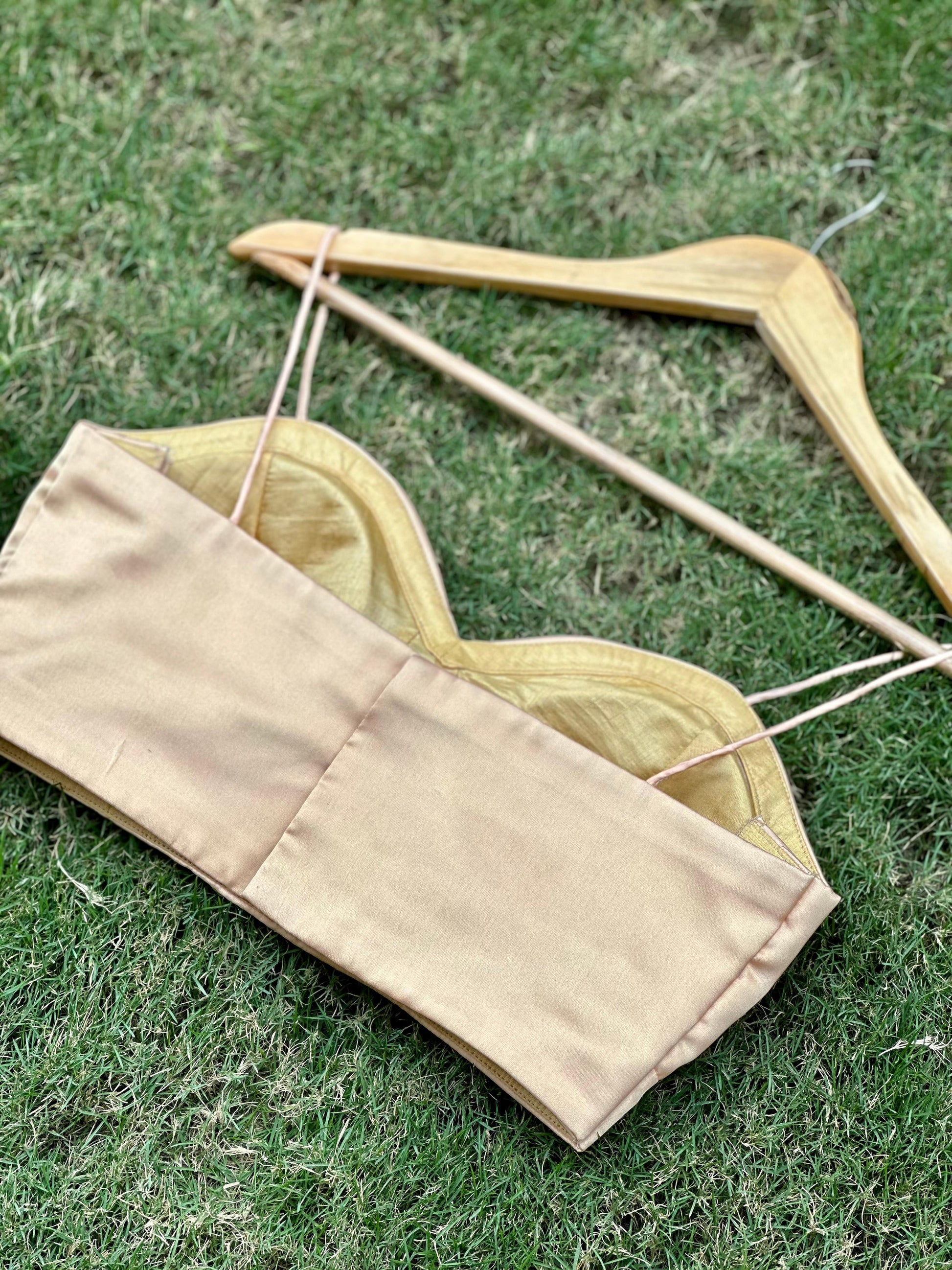 Multi Satin Georgette Saree by My Store