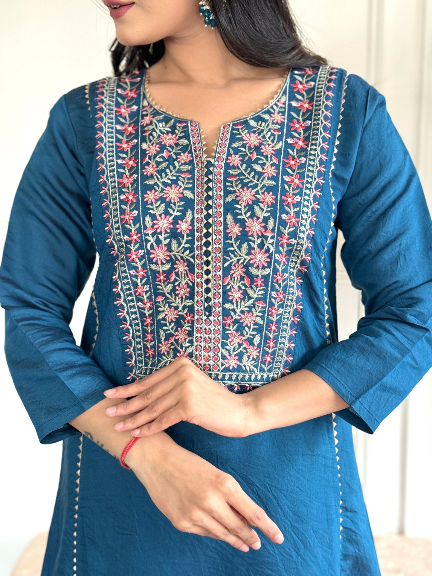 Designer Beautiful Blue Kurta Set