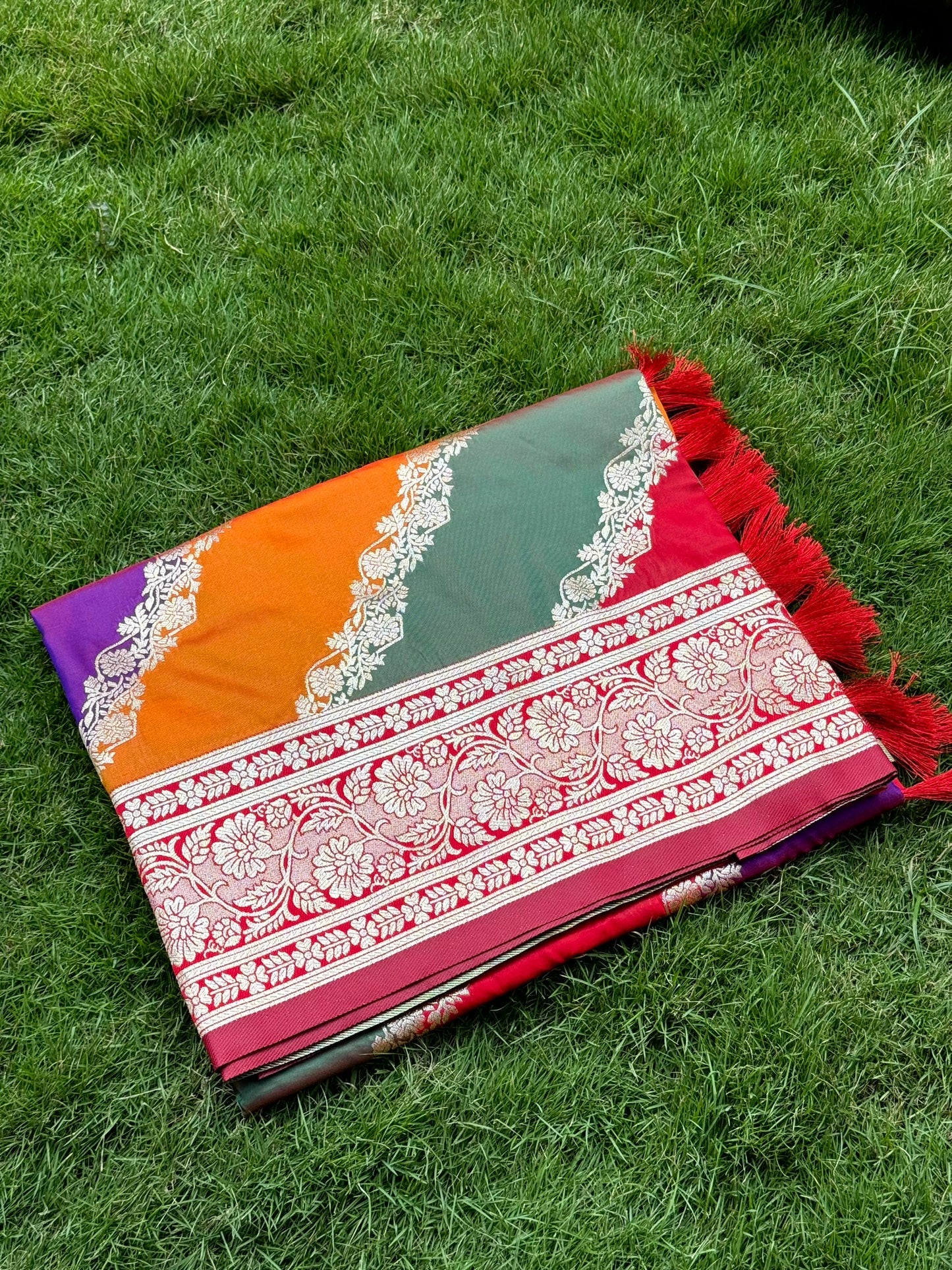 Heritage Banarasi Katan Silk Zari Weaving Saree