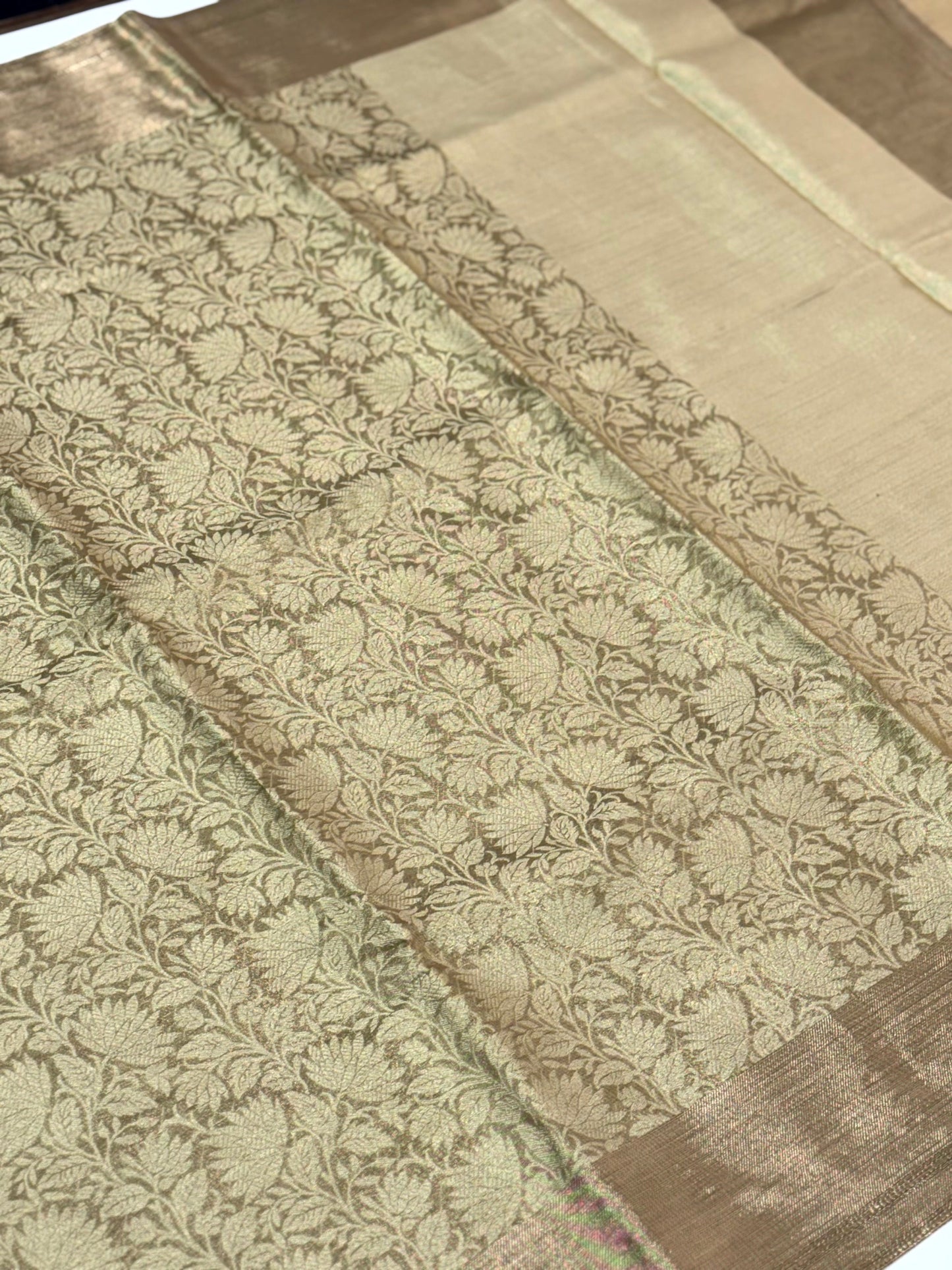 Kanjivaram Tissue Banarasi Silk Saree