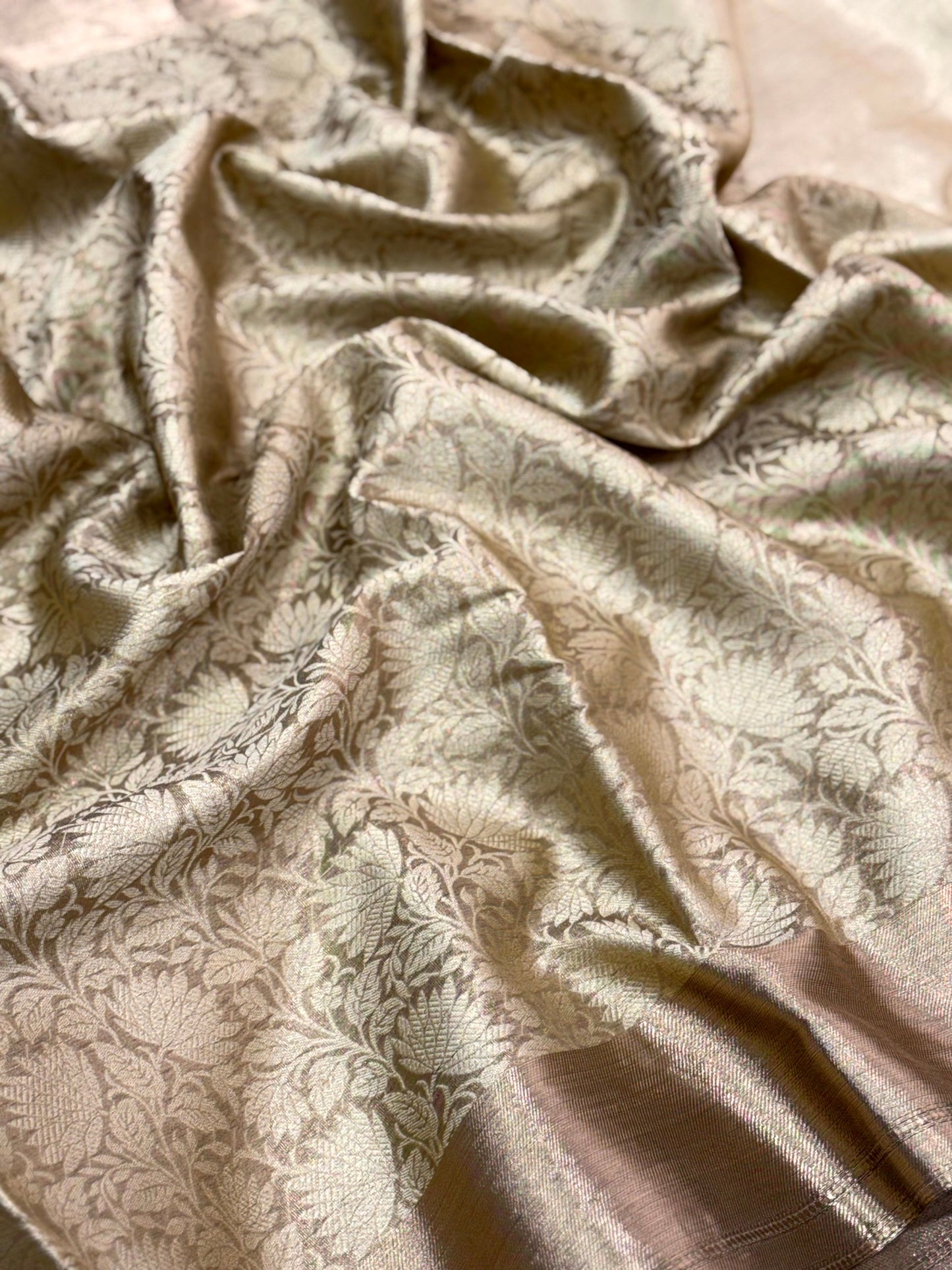 Kanjivaram Tissue Banarasi Silk Saree