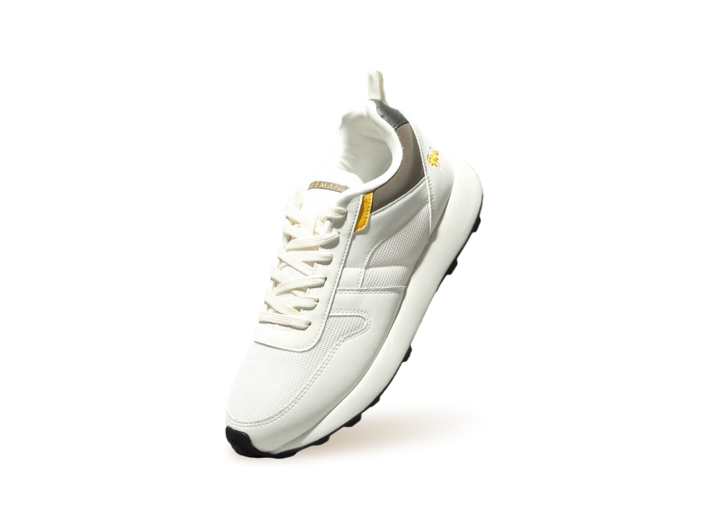 The Eighties : Ivory-Brown-Yellow by My Store