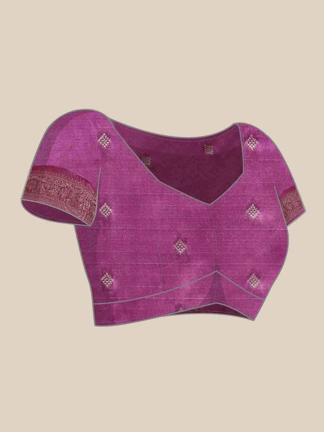 Exclusive Ikkat Digital Print With Patola Pallu Soft Silk Saree by My Store