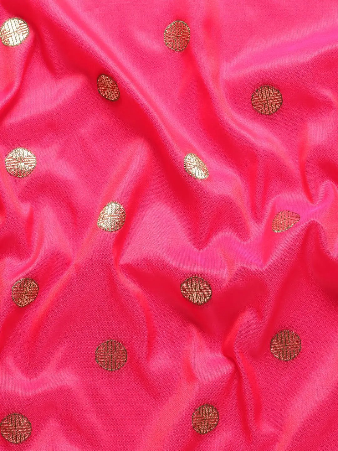 Pink Colour Yevla Paithani Soft Silk Saree by My Store