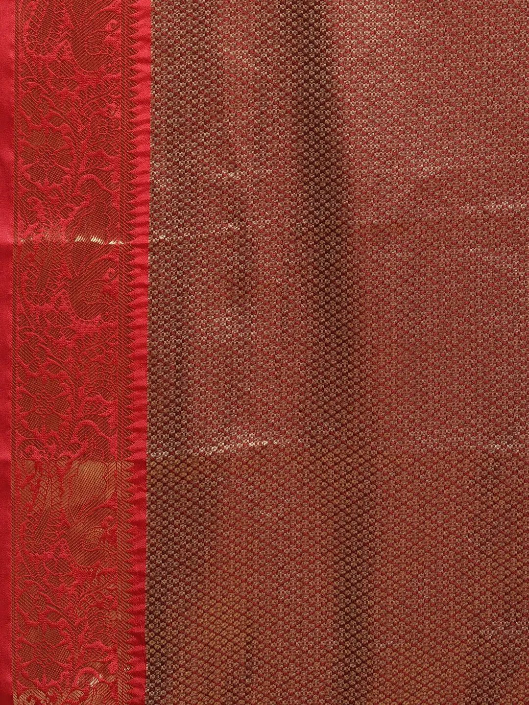Exclusive Banarasi Pattu Zari Motifs Festive Wear Saree by My Store
