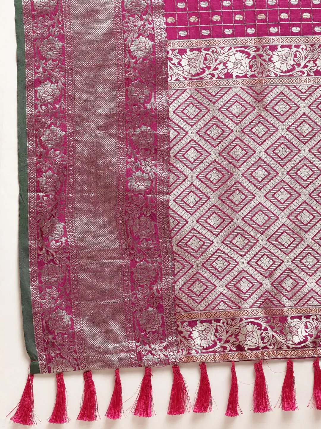 Kanjivaaram Soft Silk Kanchi Zari Weaving Saree by My Store