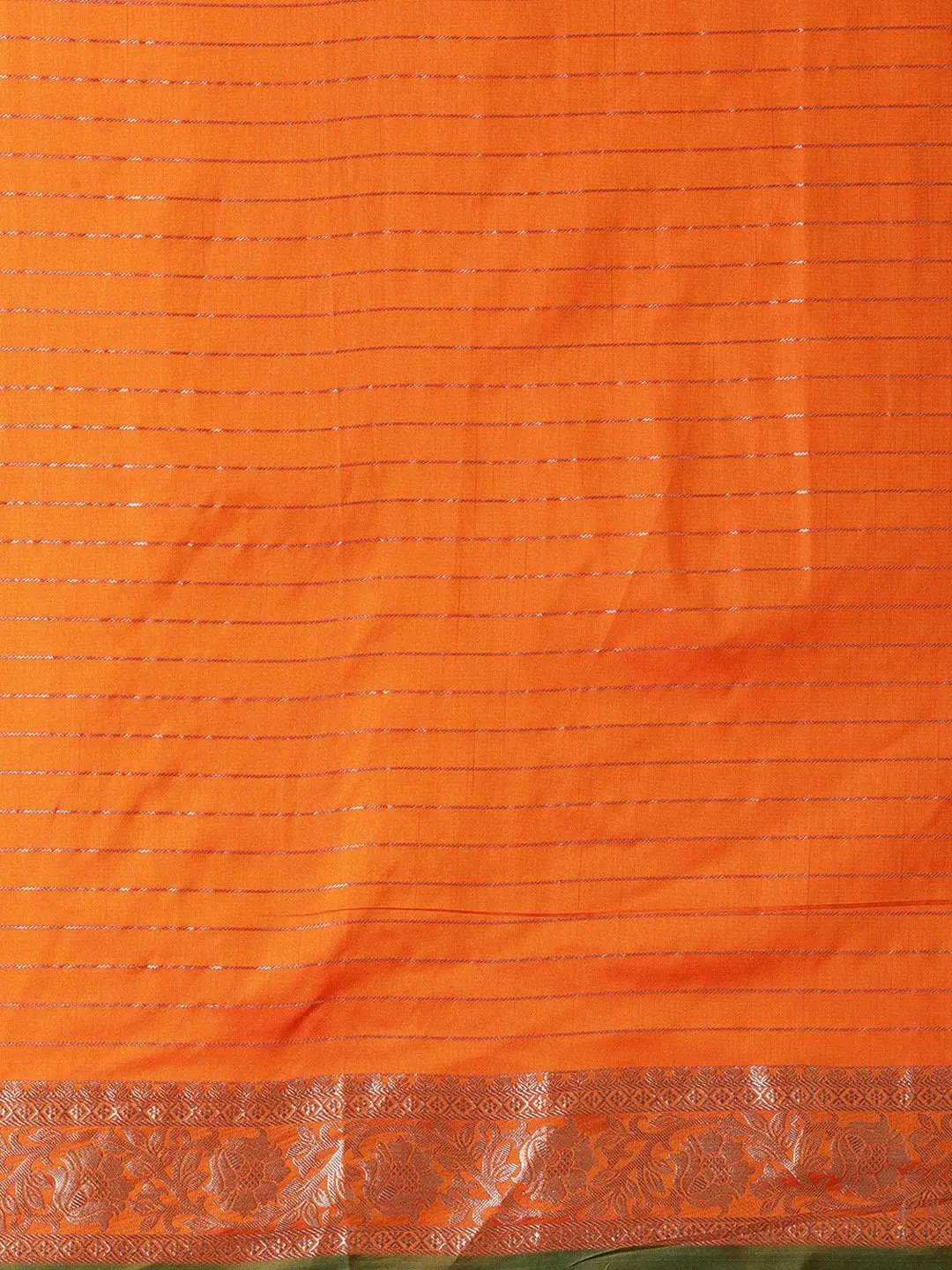 Kanjivaaram Yellow Colour Soft Silk Kanchi Zari Weaving Saree by My Store