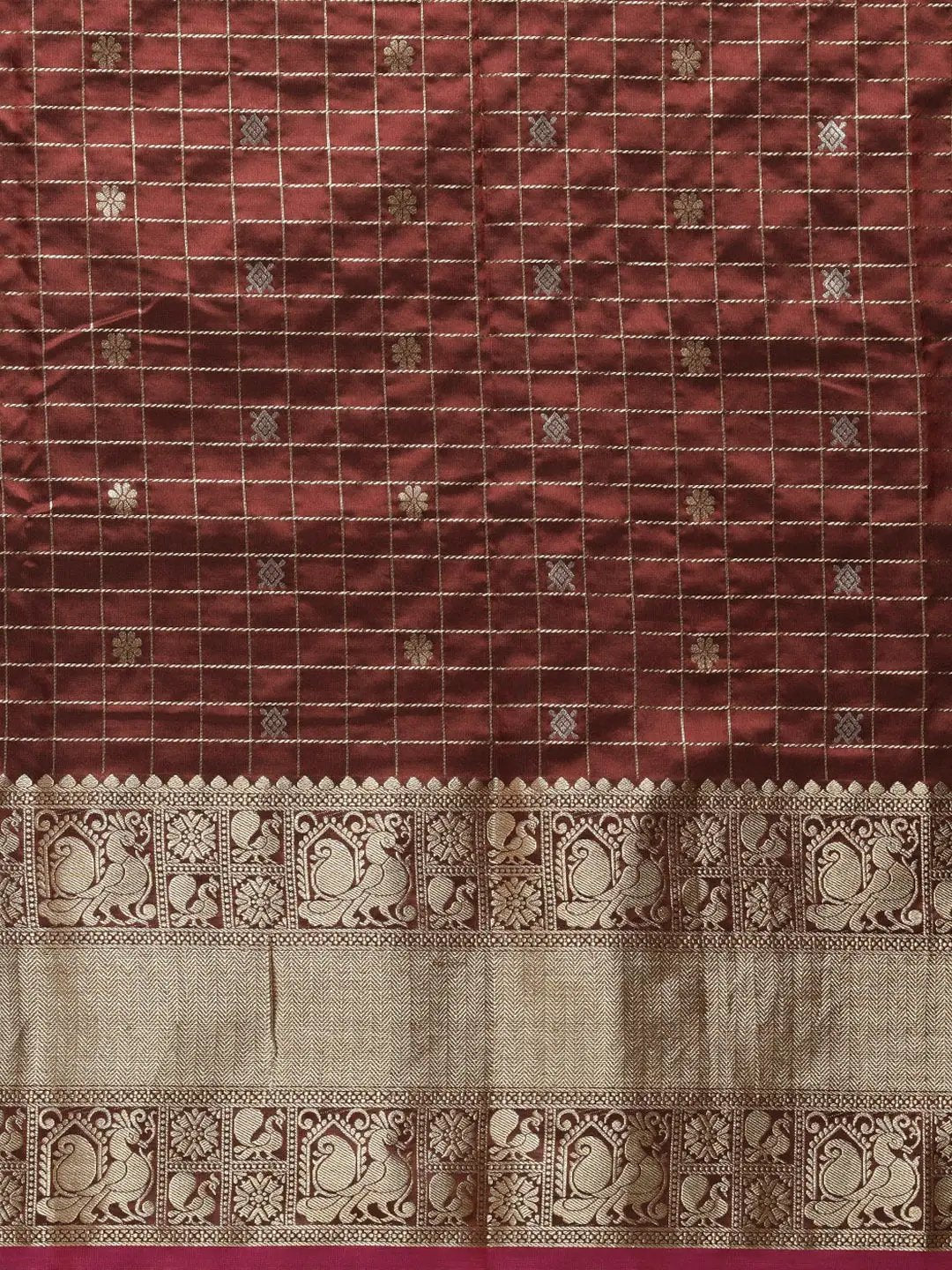 Kanjivaaram Soft Silk Kanchi Zari Weaving Saree by My Store