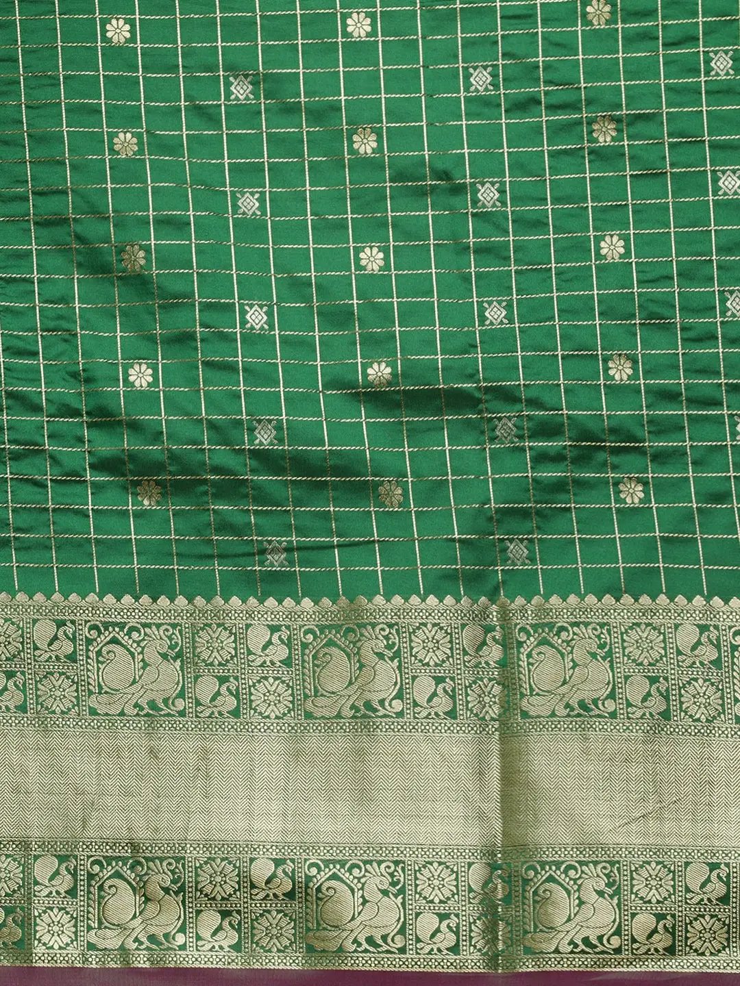Kanjivaaram Soft Silk Kanchi Zari Weaving Saree by My Store