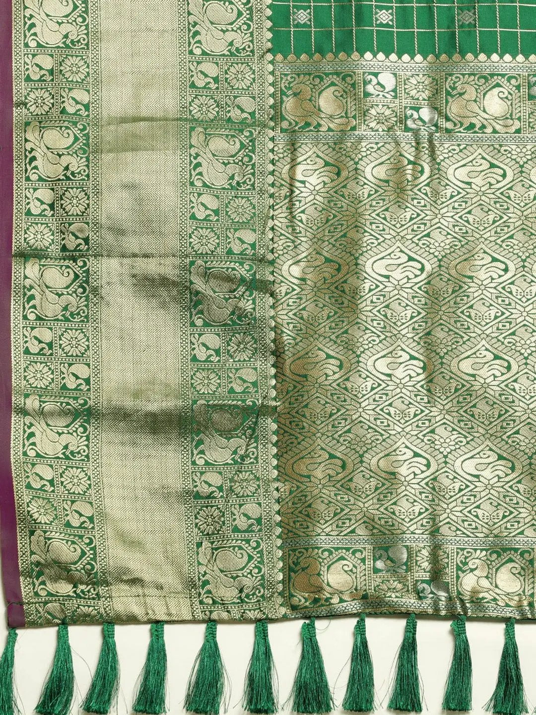 Kanjivaaram Soft Silk Kanchi Zari Weaving Saree by My Store