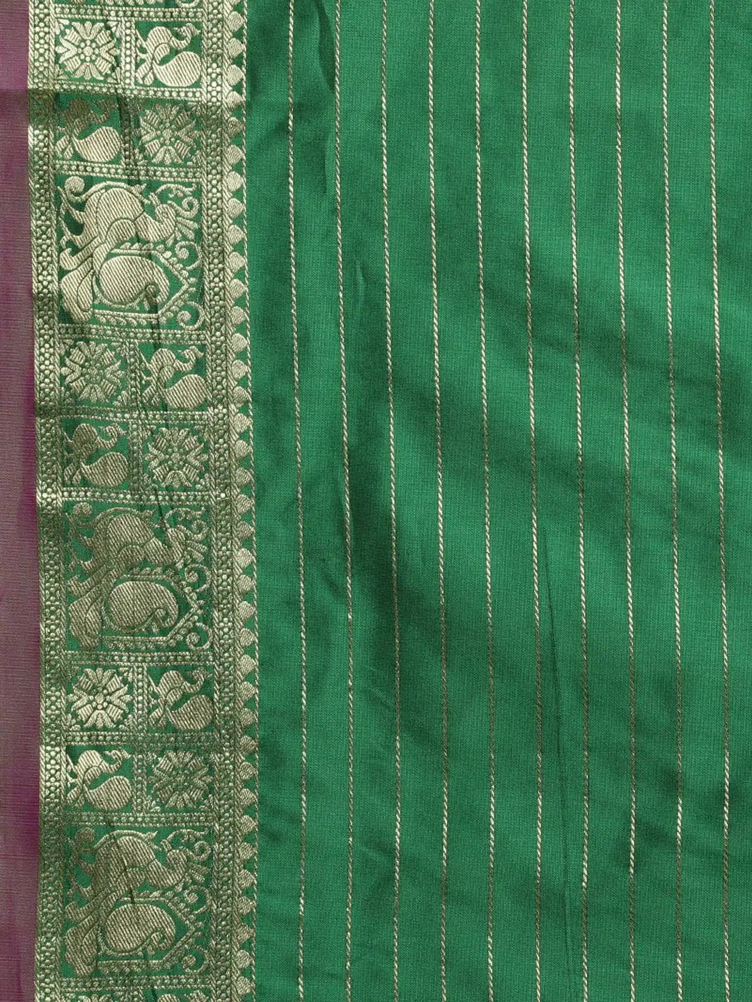 Kanjivaaram Soft Silk Kanchi Zari Weaving Saree by My Store