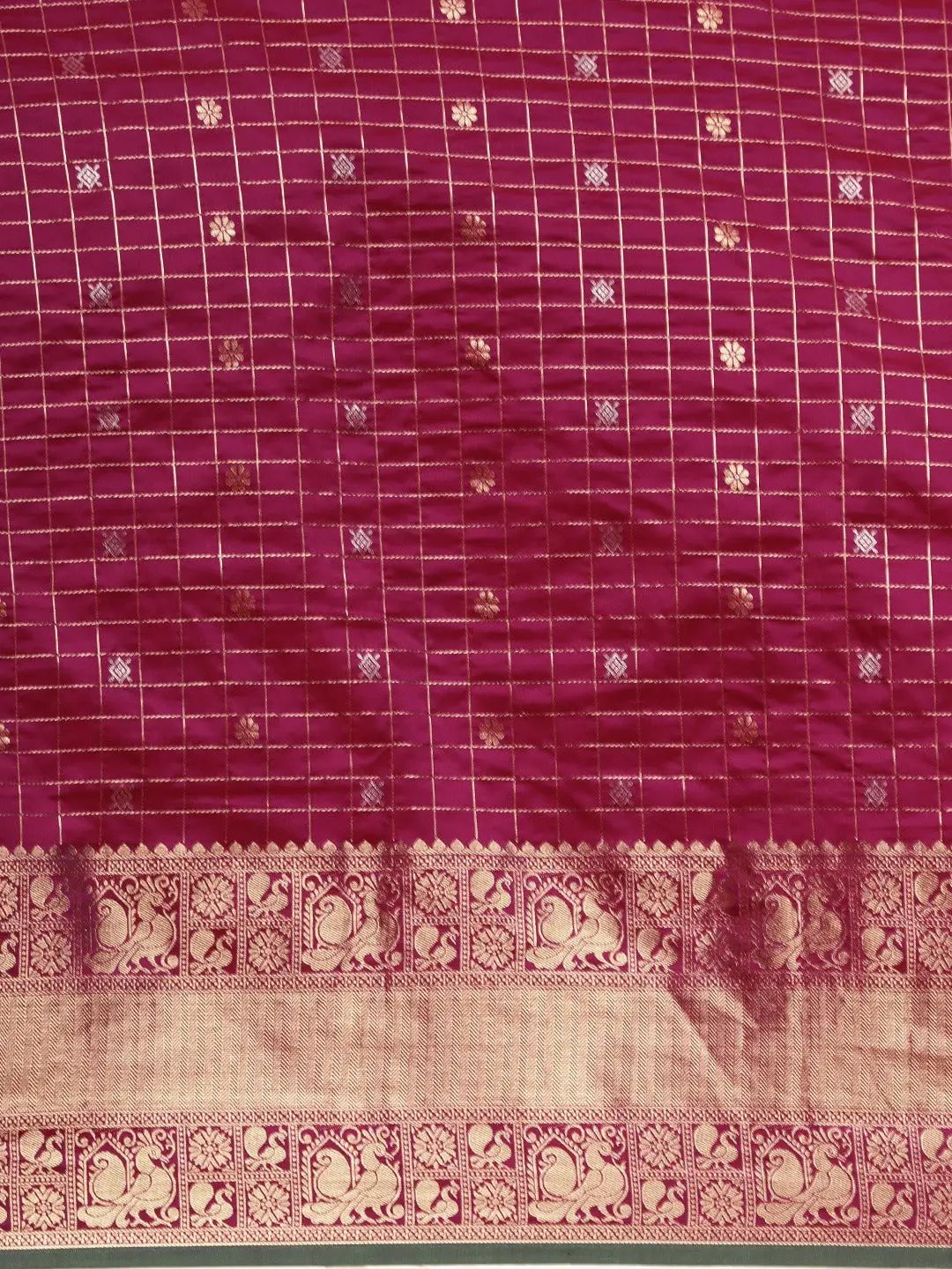 Kanjivaaram Soft Silk Kanchi Zari Weaving Saree by My Store
