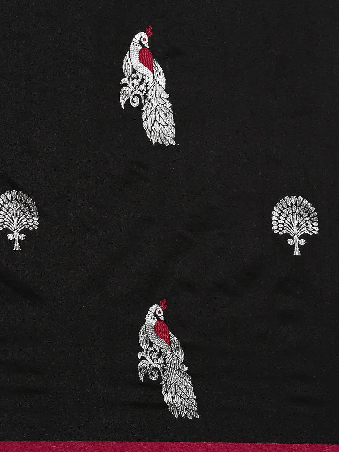 Banarasi Black Colour Soft Silk Zari Weaving Saree