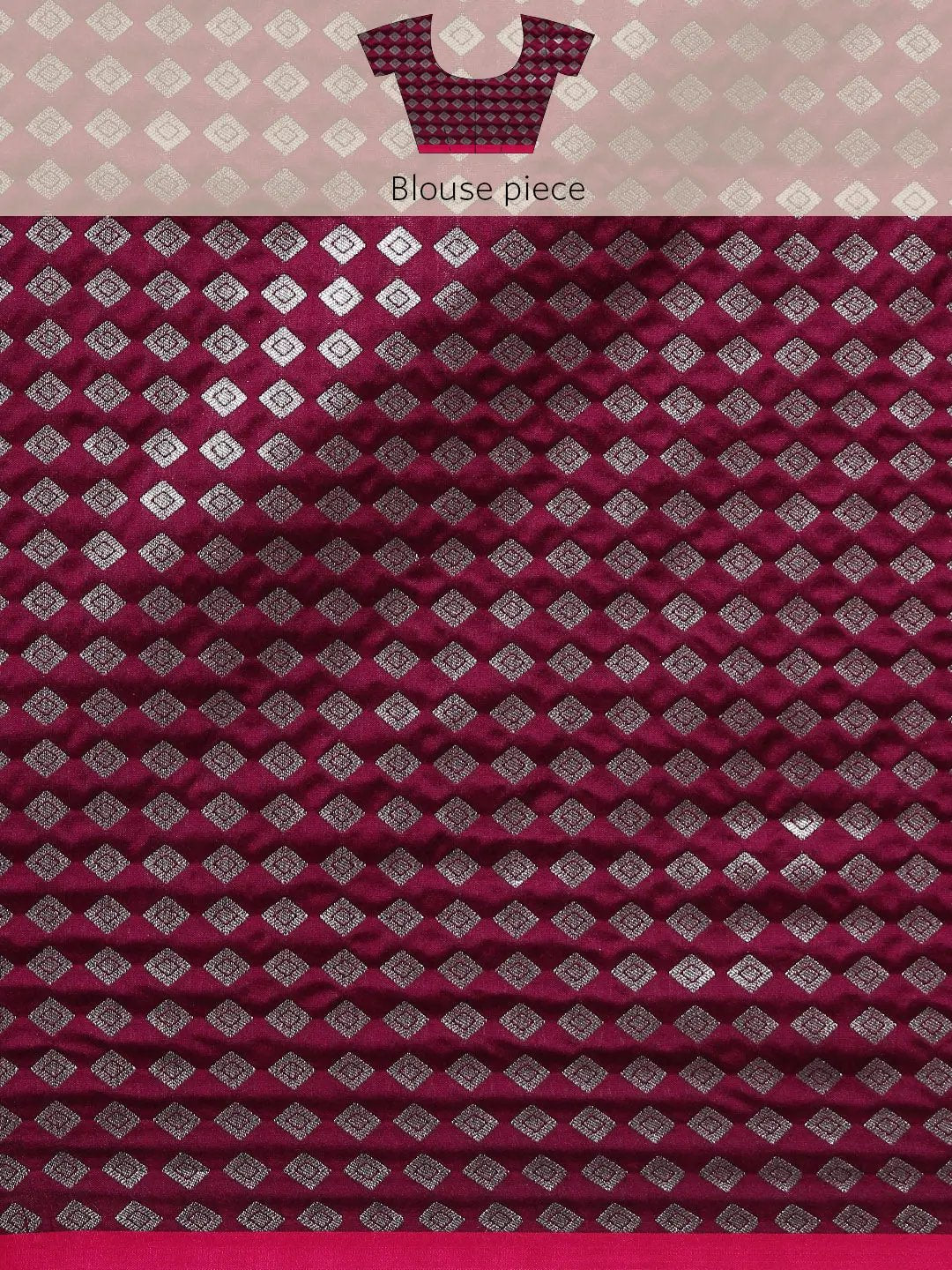 Banarasi Soft Silk Wine Kanchi Zari Weaving Saree