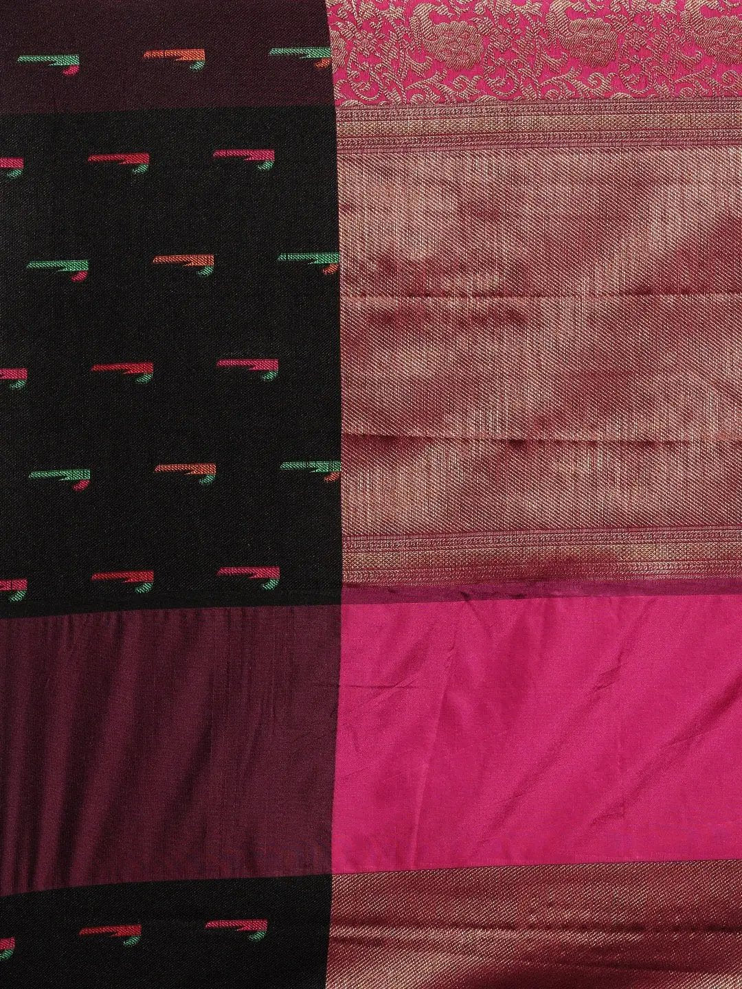 Kora Silk Banarasi Zari Weaving Saree by My Store