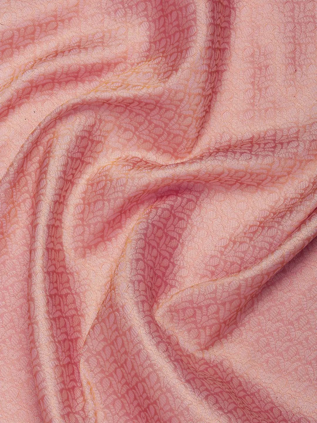 Light Pink Colour Banarasi Soft Silk Party Wear Saree by My Store