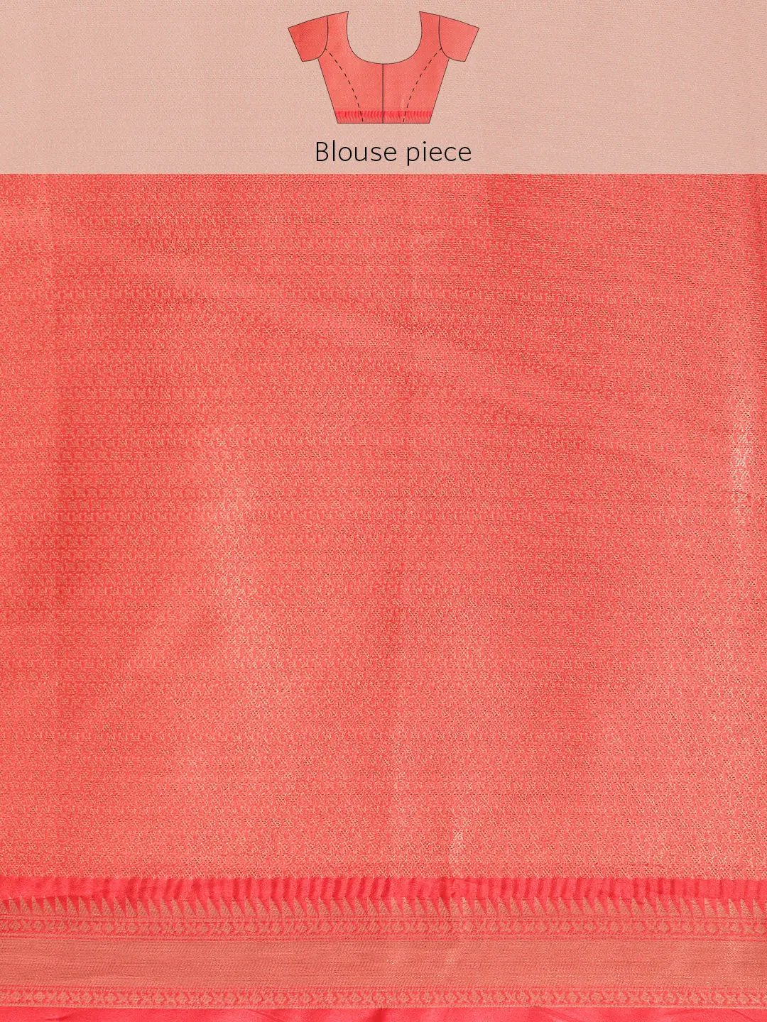 Exquisite Pink Colour Kalamkari Pattu Banarasi Silk Saree by My Store