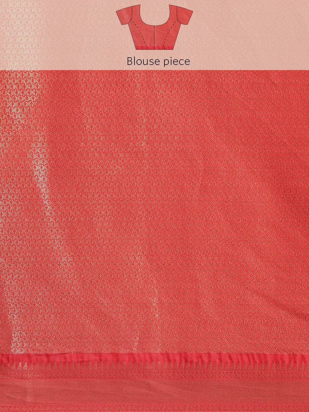 Exquisite Kalamkari Pattu Banarasi Silk Saree by My Store