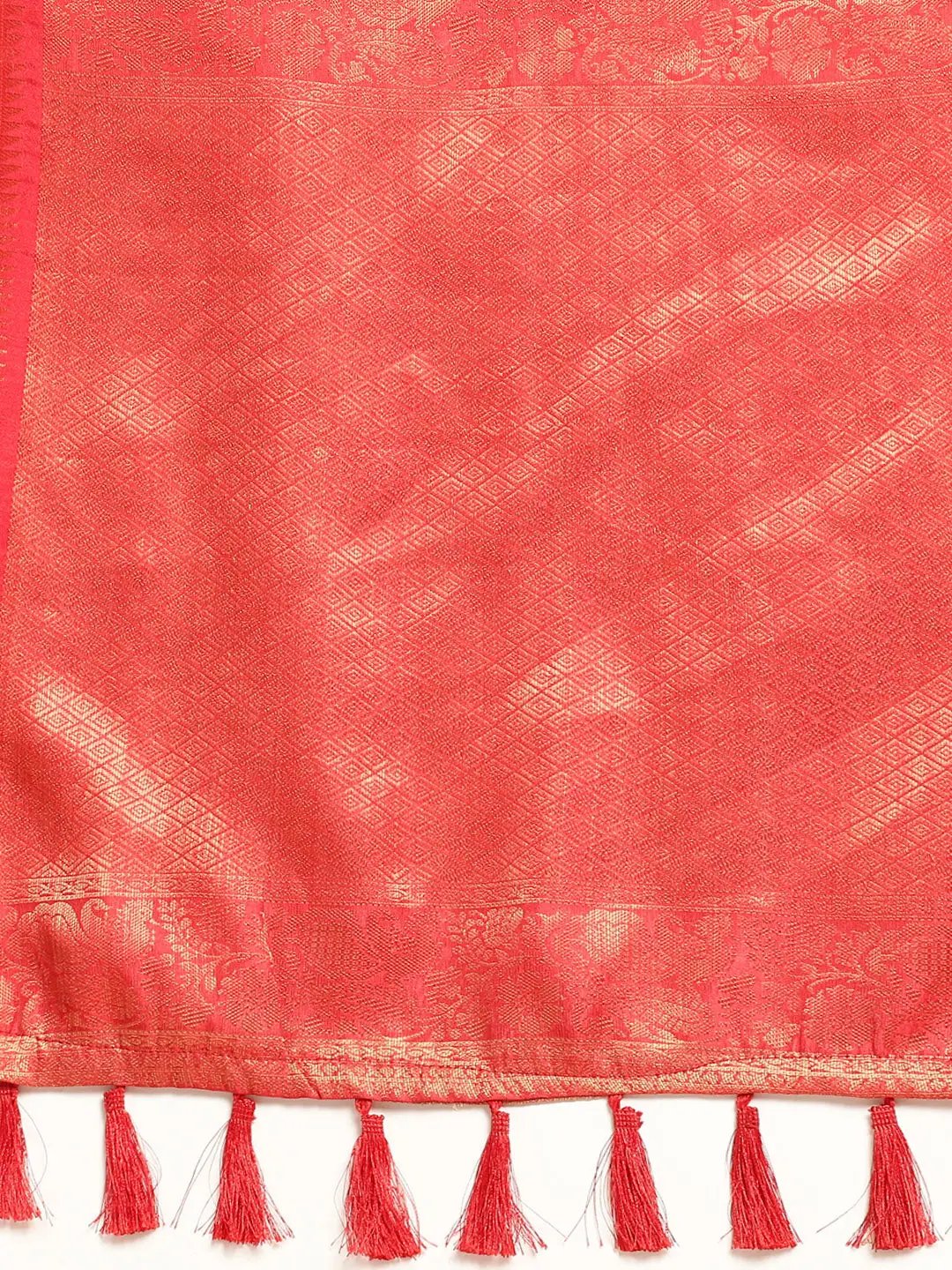 Exquisite Kalamkari Pattu Banarasi Silk Saree by My Store