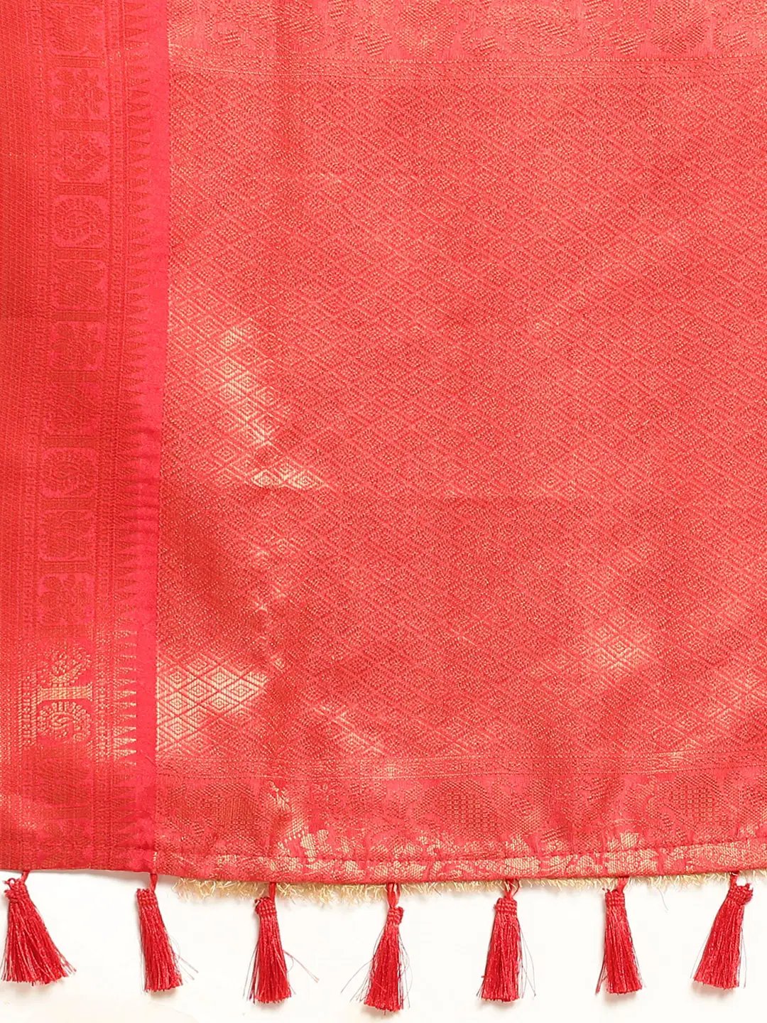 Exquisite Kalamkari Pattu Banarasi Silk Saree by My Store