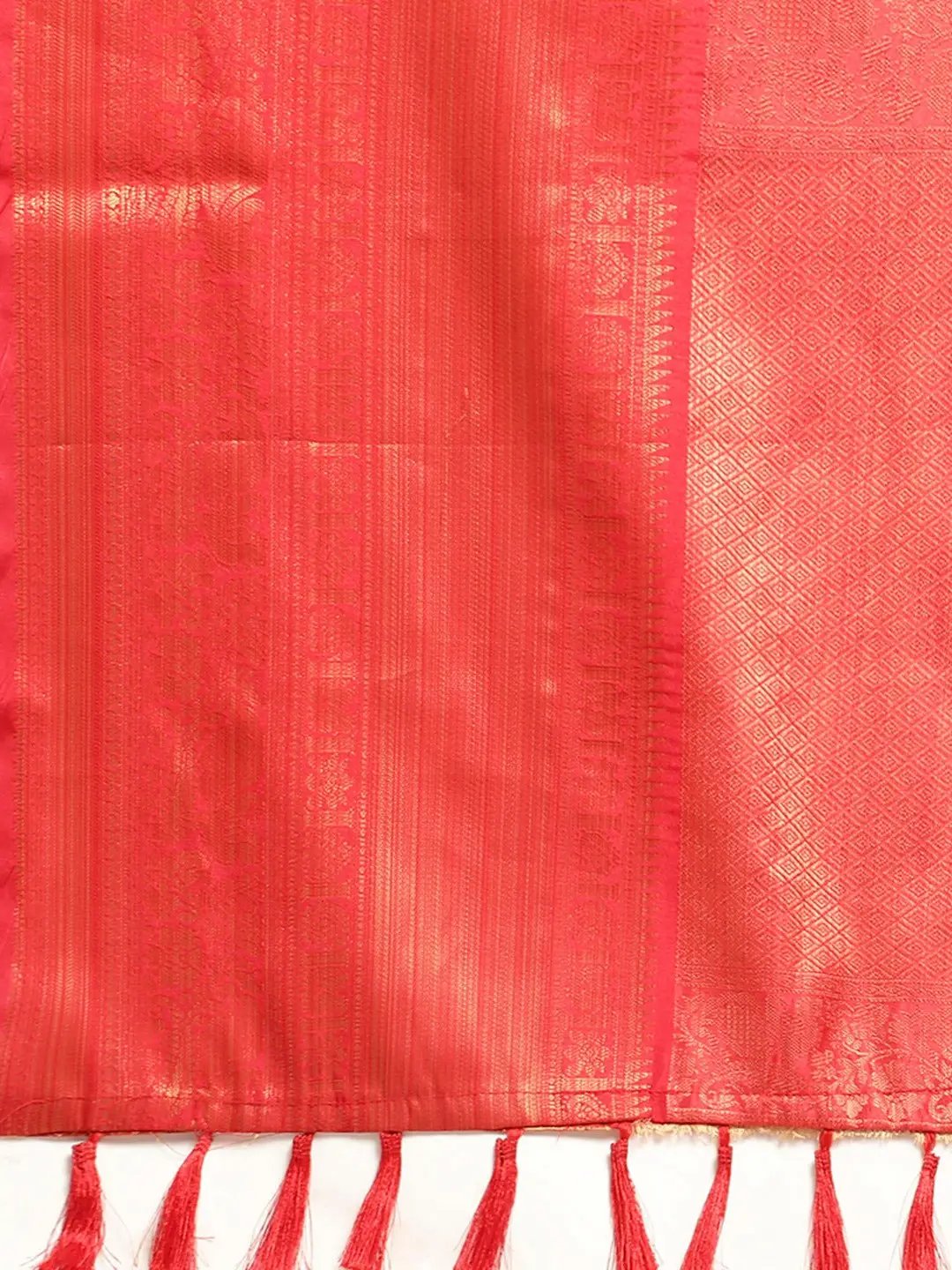 Exquisite Kalamkari Pattu Banarasi Silk Saree by My Store