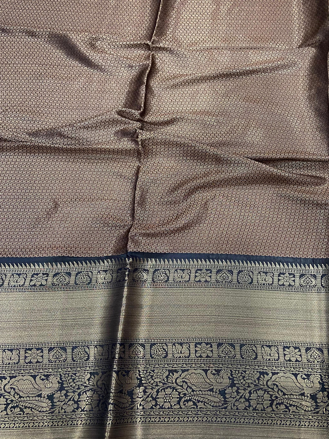 Intricate Rama Green Banarasi Silk Saree