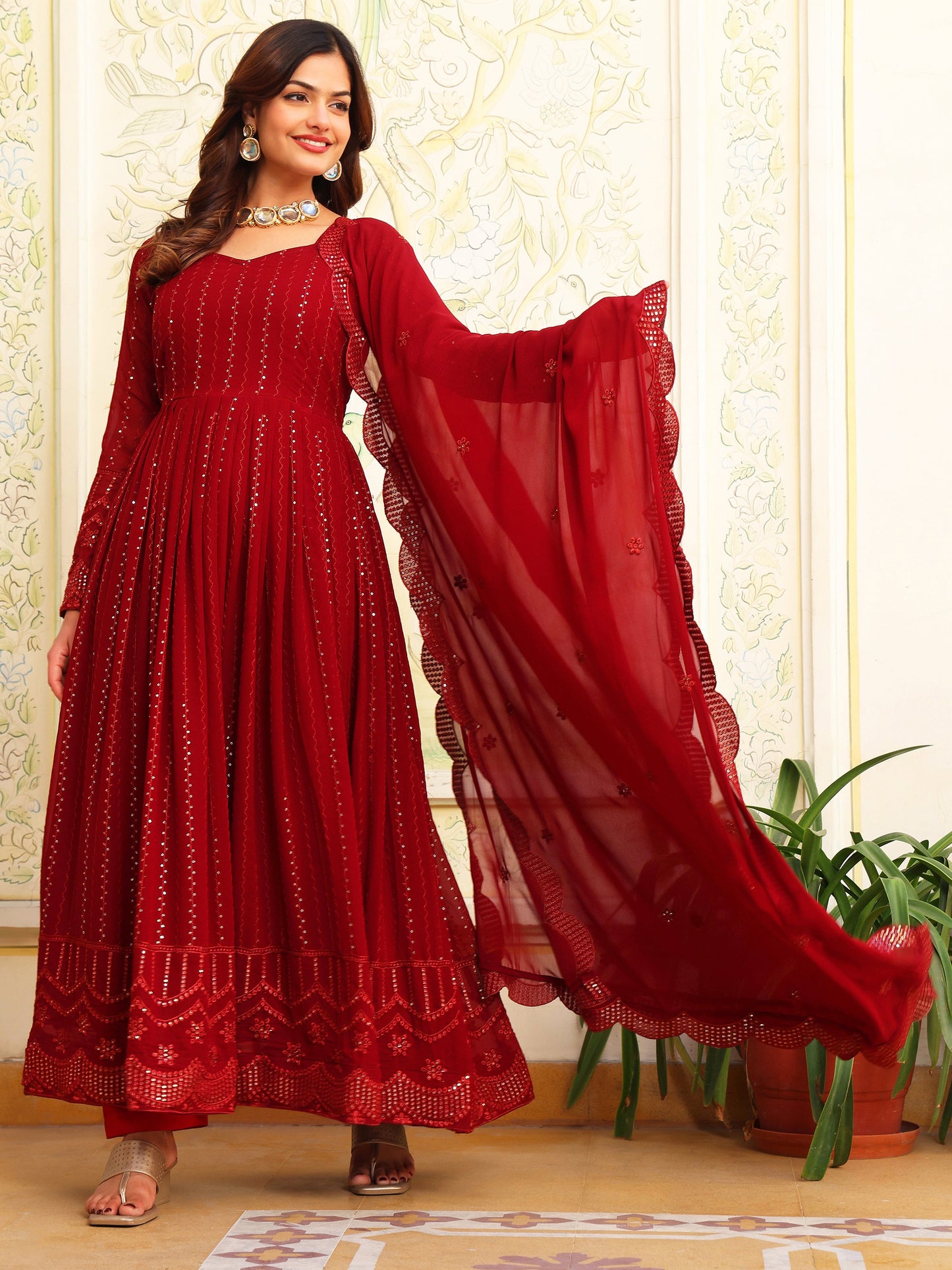 designer Ethenic Kurta Set For Ladies