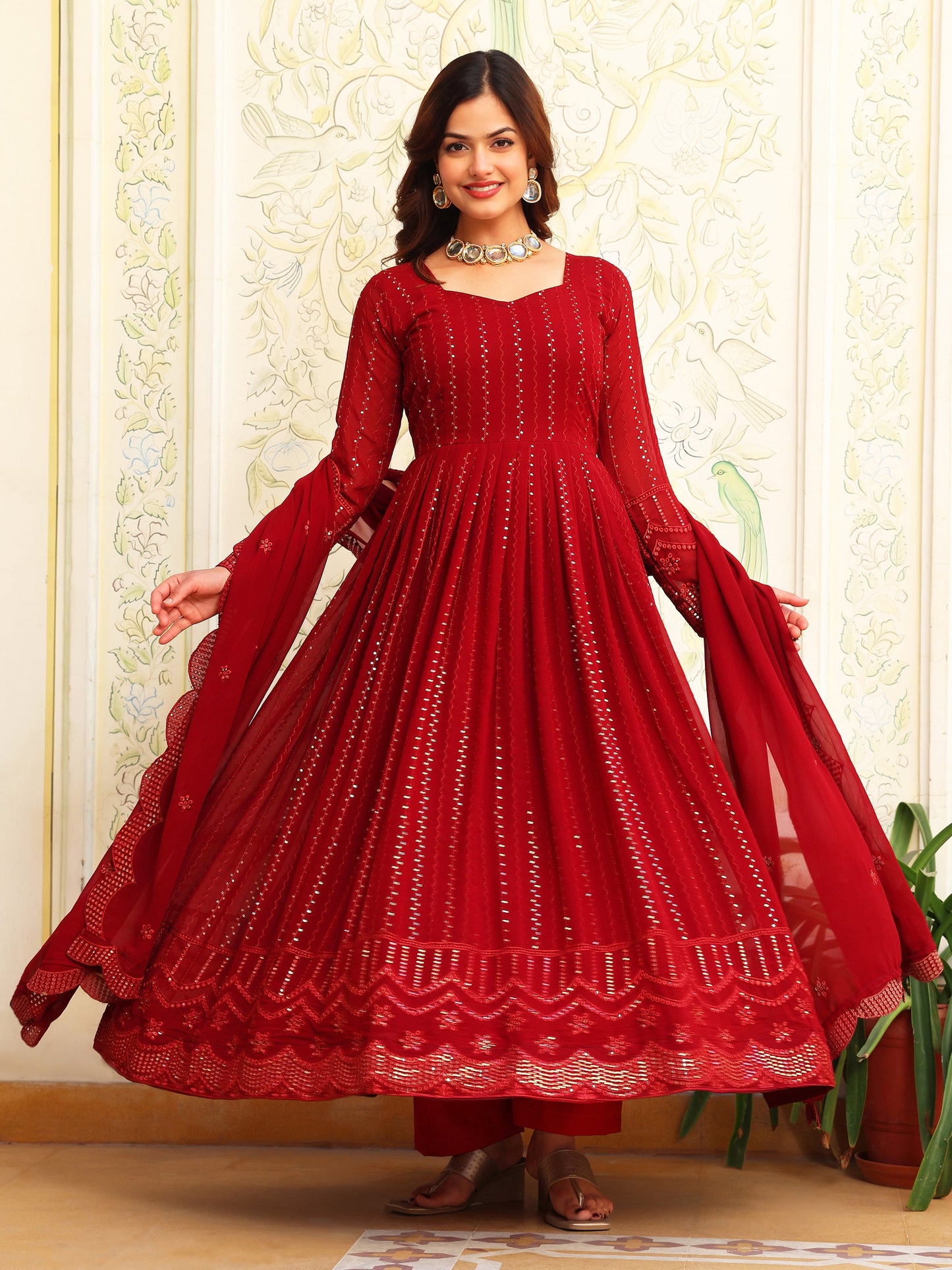 designer Ethenic Kurta Set For Ladies