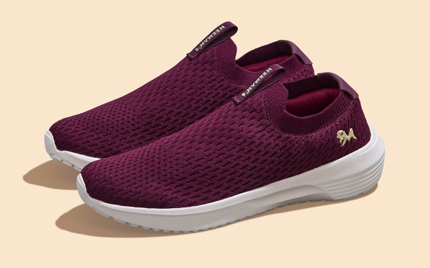 Basic Cozies Slip Ons : Maroon by My Store