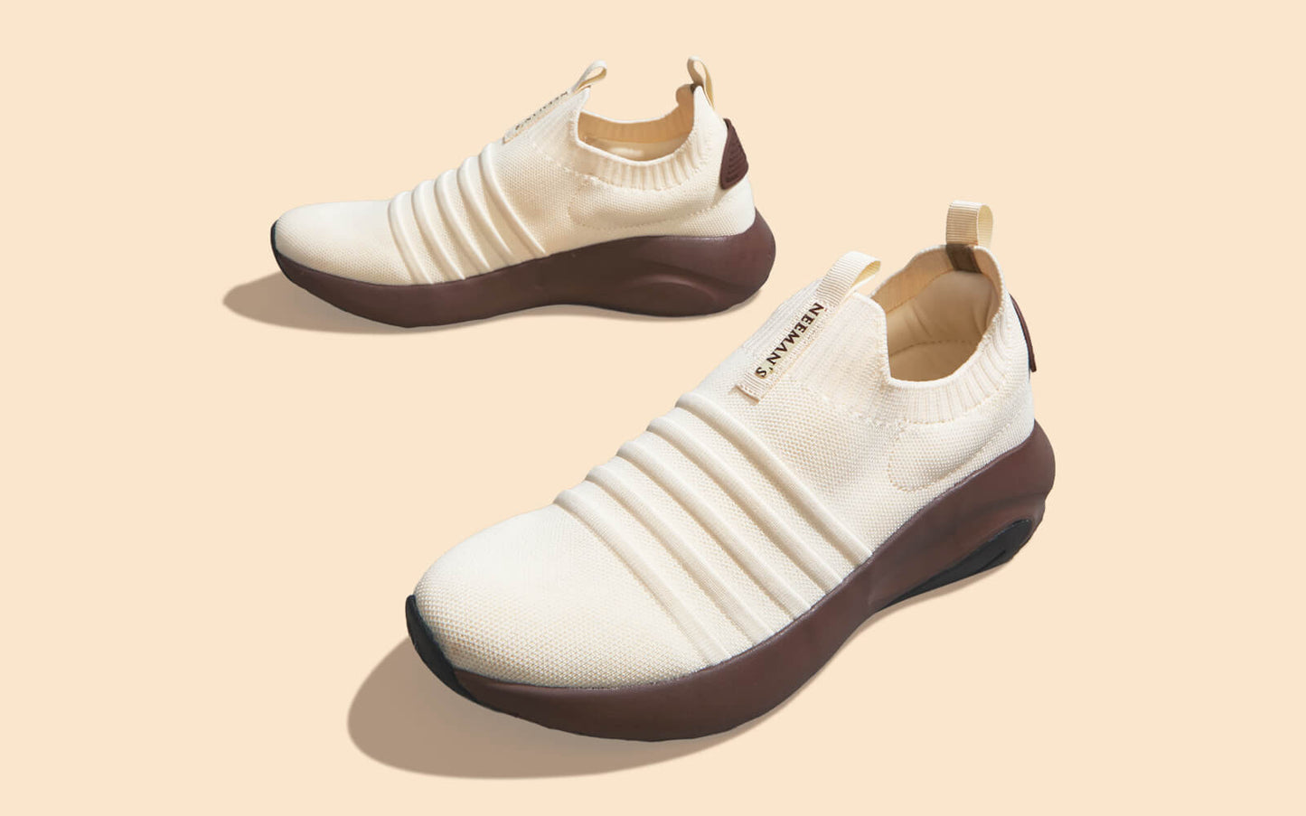 Begin Walk Breeze : Ivory Brown by My Store