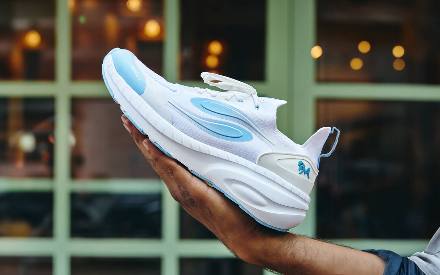 Begin Walk - Cruise : White-Blue by My Store