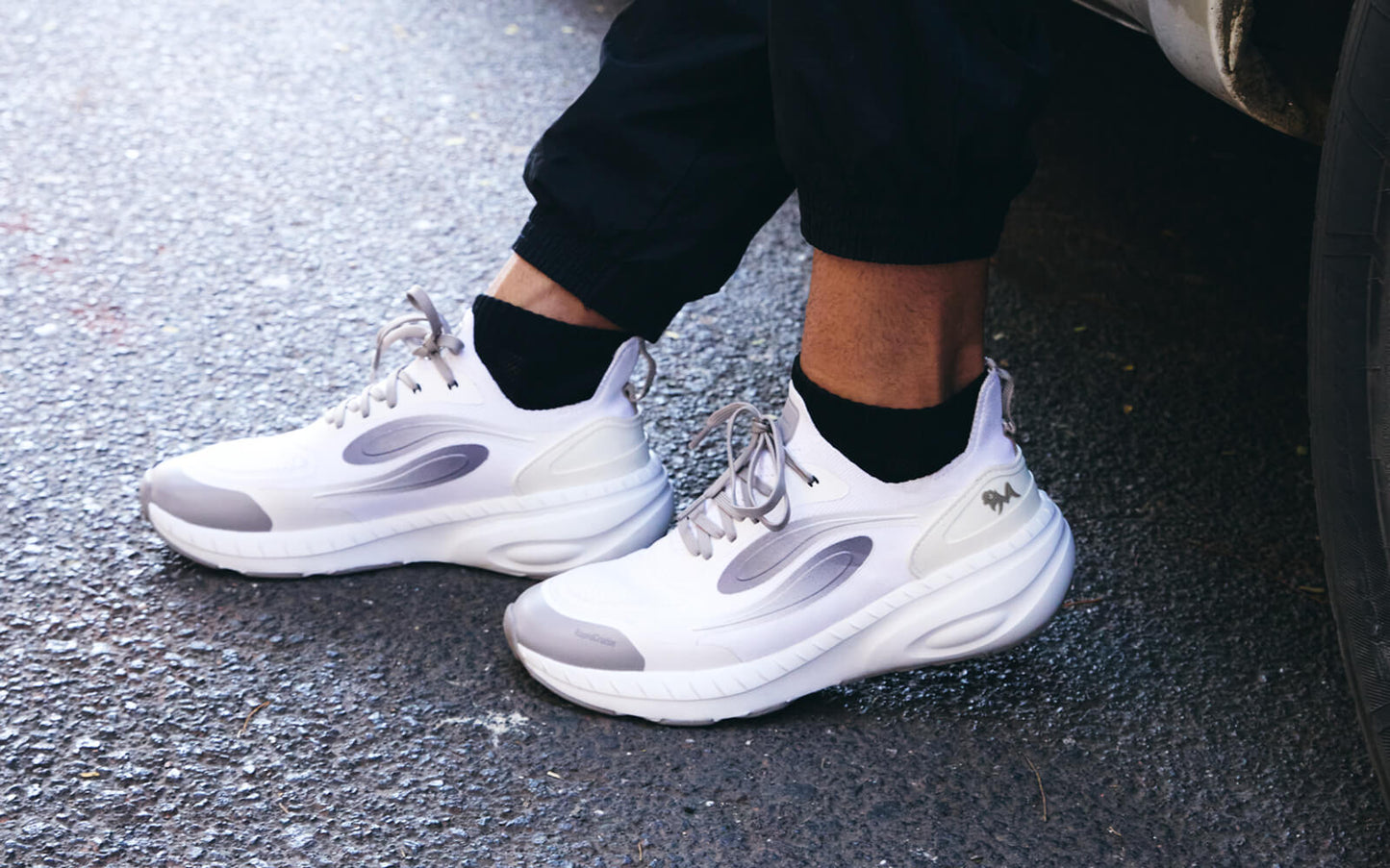 Begin Walk - Cruise : White-Grey by My Store