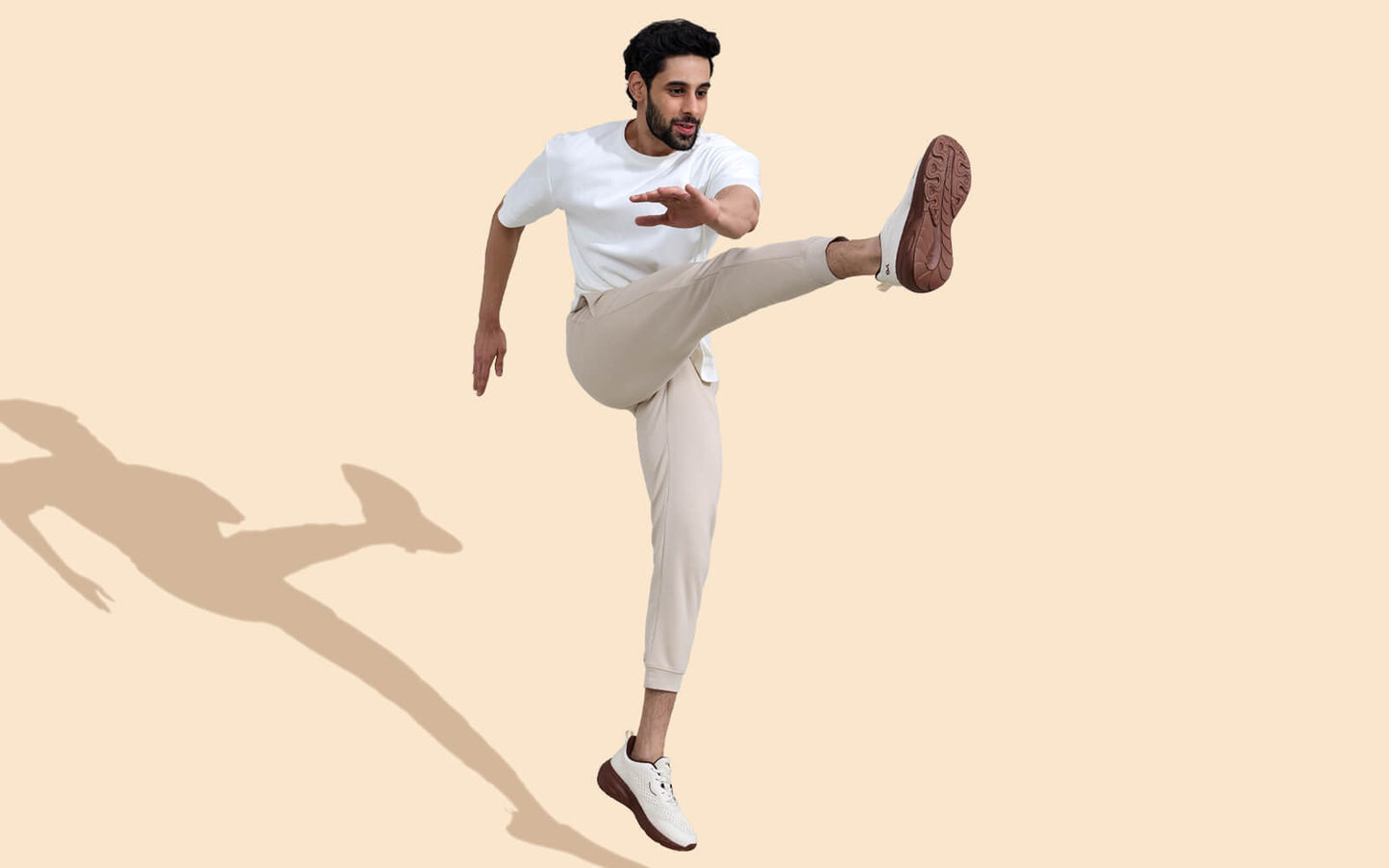 Begin Walk Drift : Ivory Brown by My Store