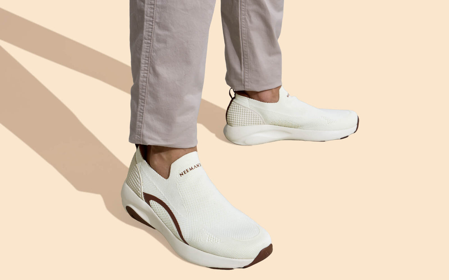 Begin Walk Ease For Men : Ivory by My Store