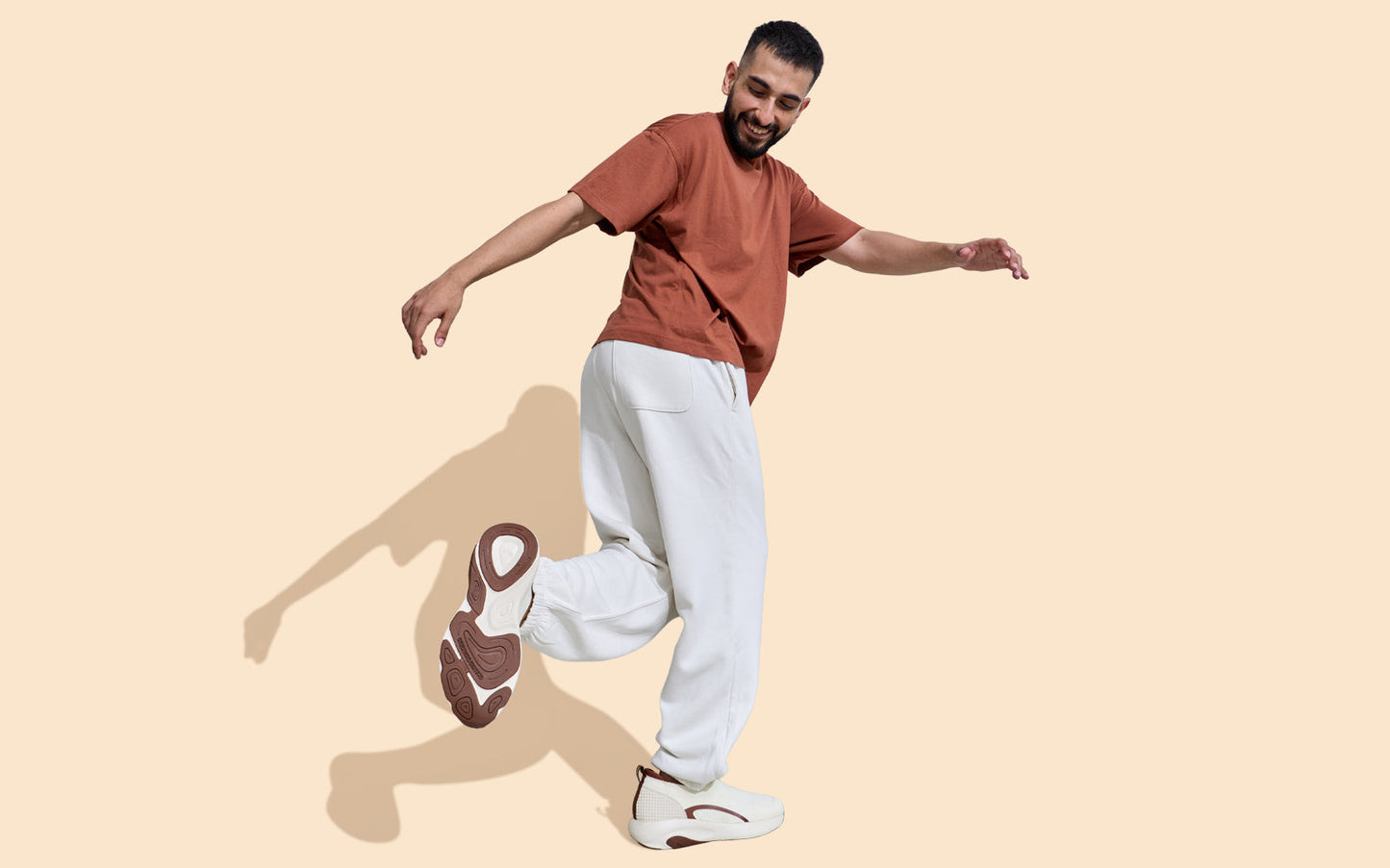 Begin Walk Ease For Men : Ivory by My Store