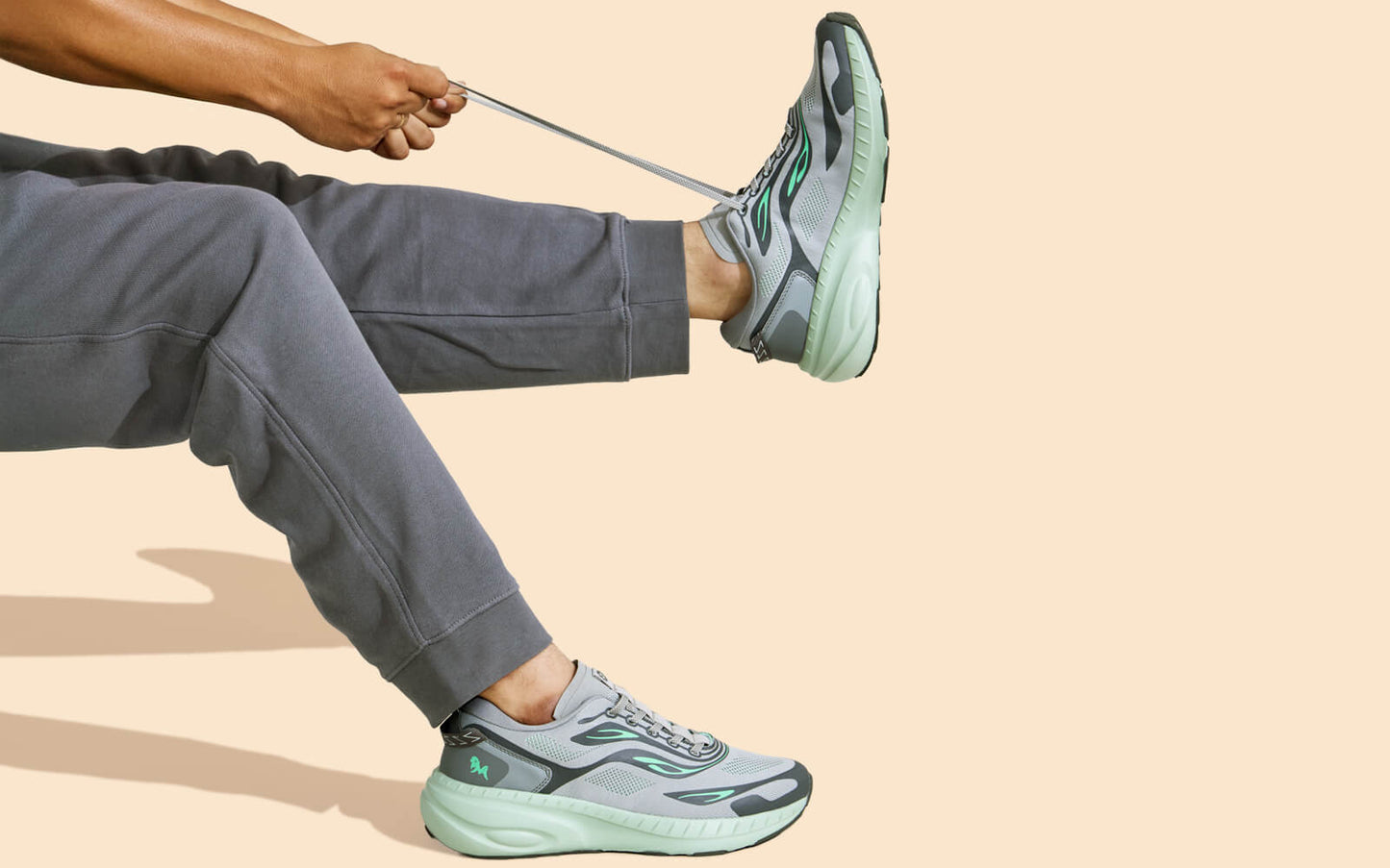 Begin Walk Flames For Men : Grey by My Store