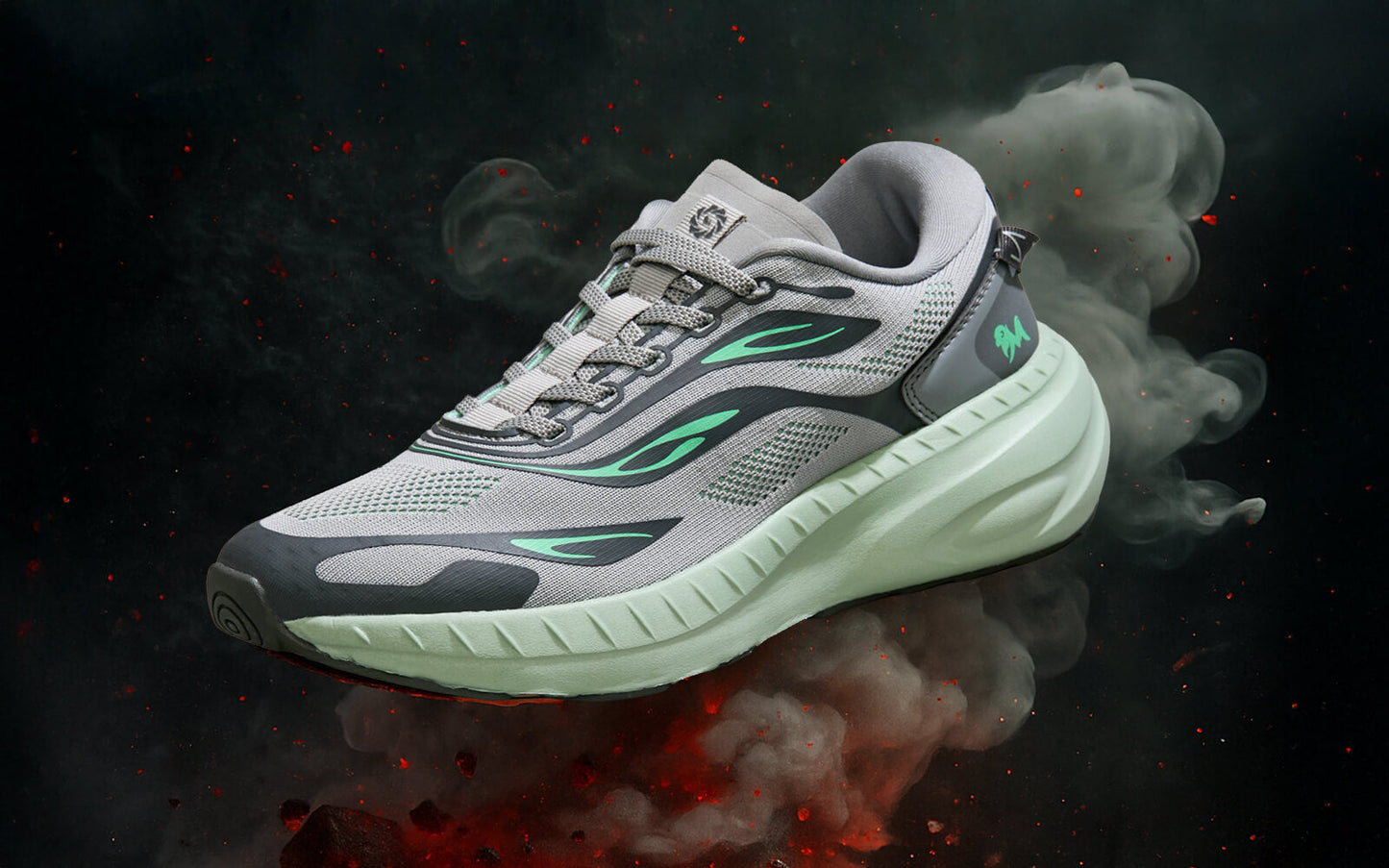 Begin Walk Flames For Men : Grey by My Store