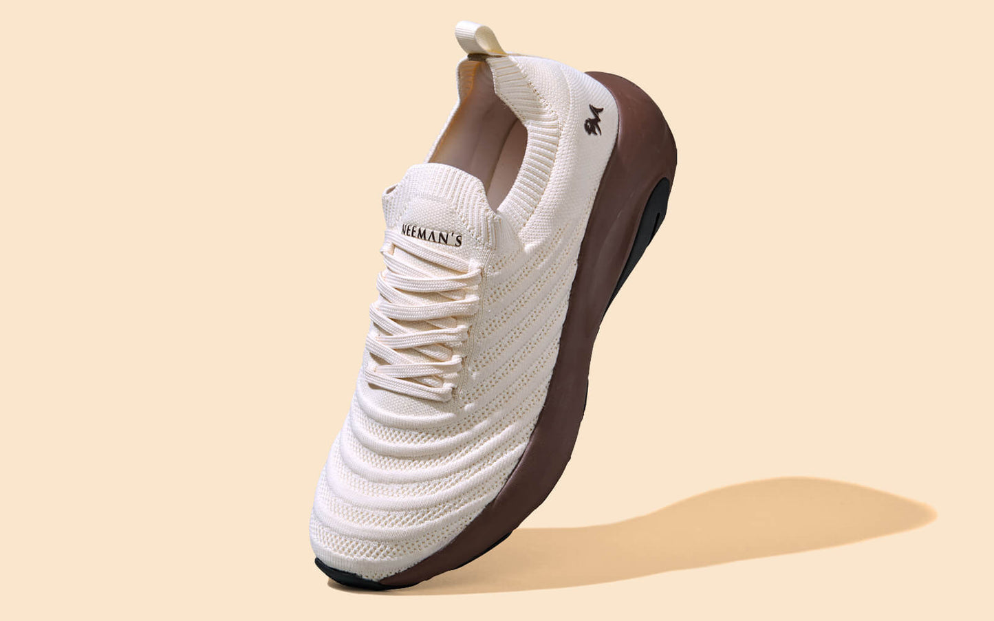 Begin Walk Glide : Ivory Brown by My Store