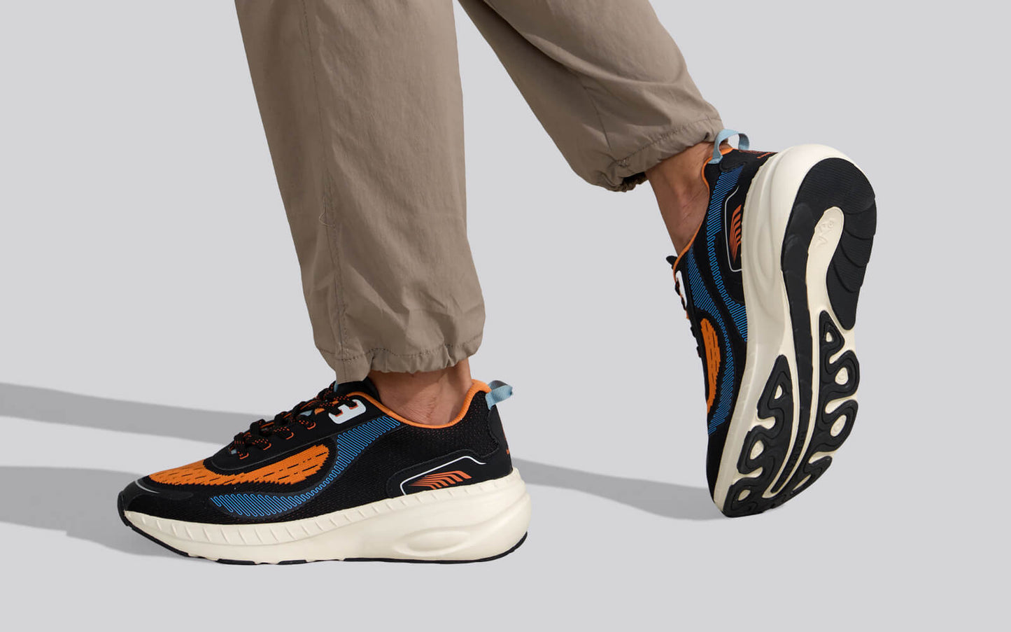 Begin Walk Prime : Blue Orange Black by My Store