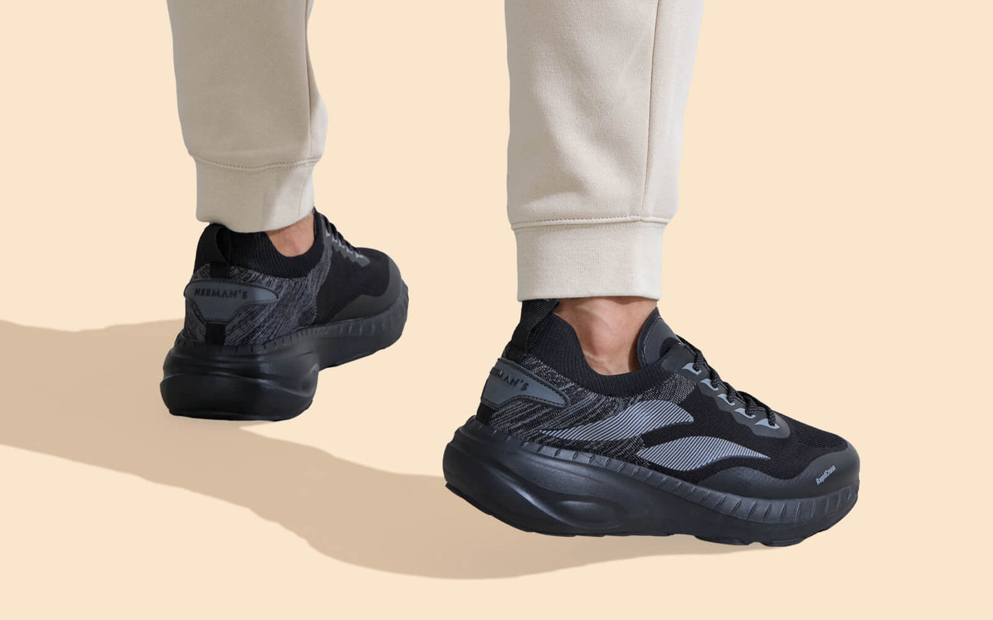 Begin Walk Pulse For Men : Black by My Store