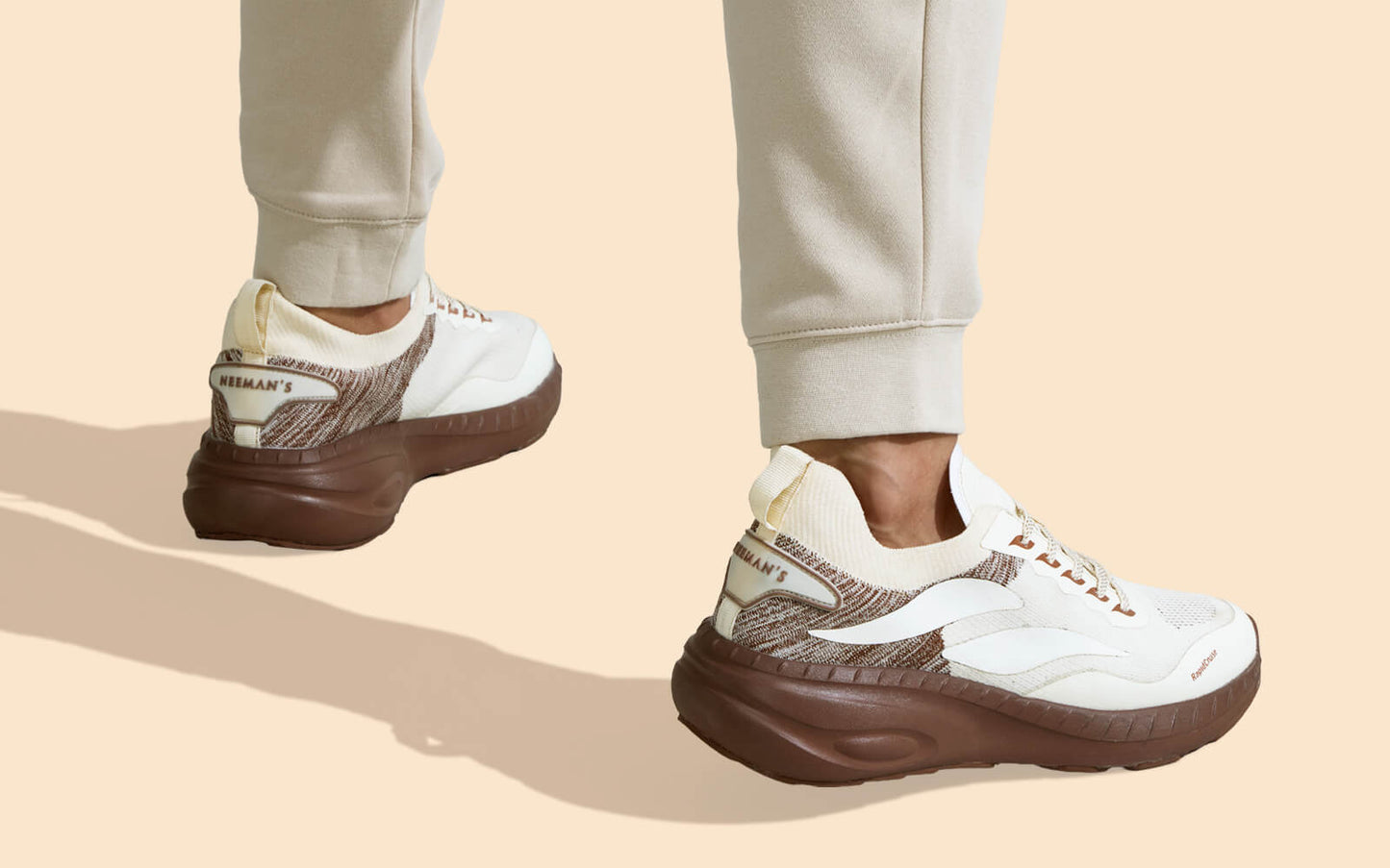 Begin Walk Pulse For Men : Ivory Brown by My Store