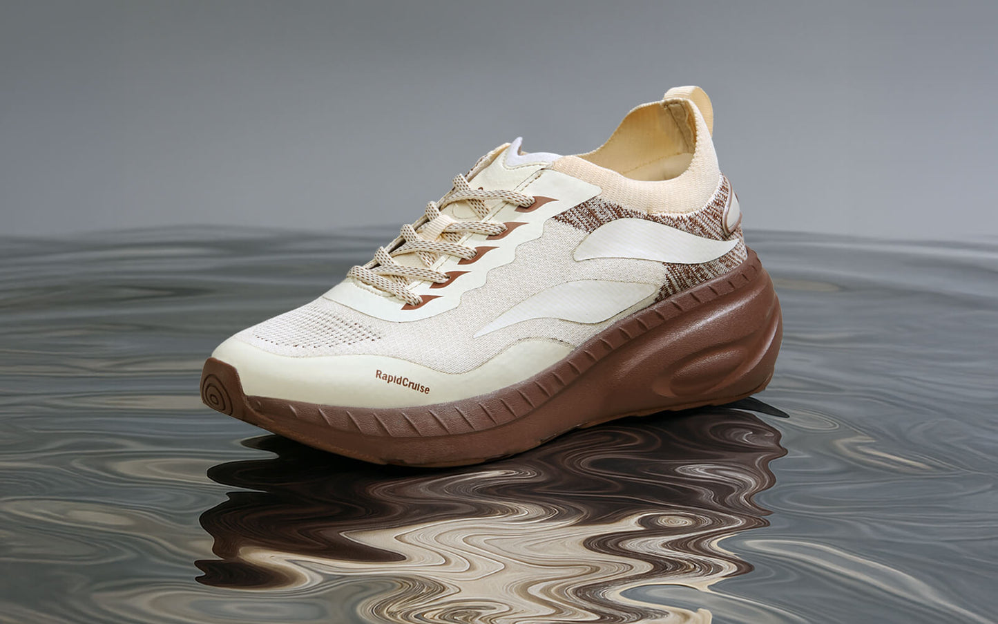 Begin Walk Pulse For Men : Ivory Brown by My Store