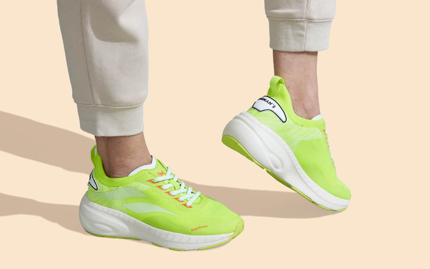 Begin Walk Pulse For Men : Neon Green by My Store