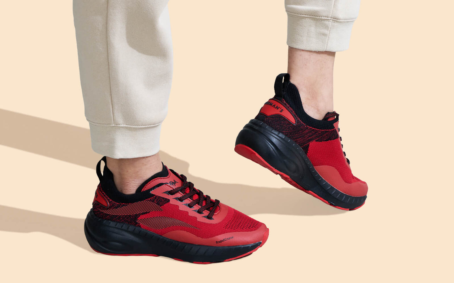 Begin Walk Pulse For Men : Red by My Store