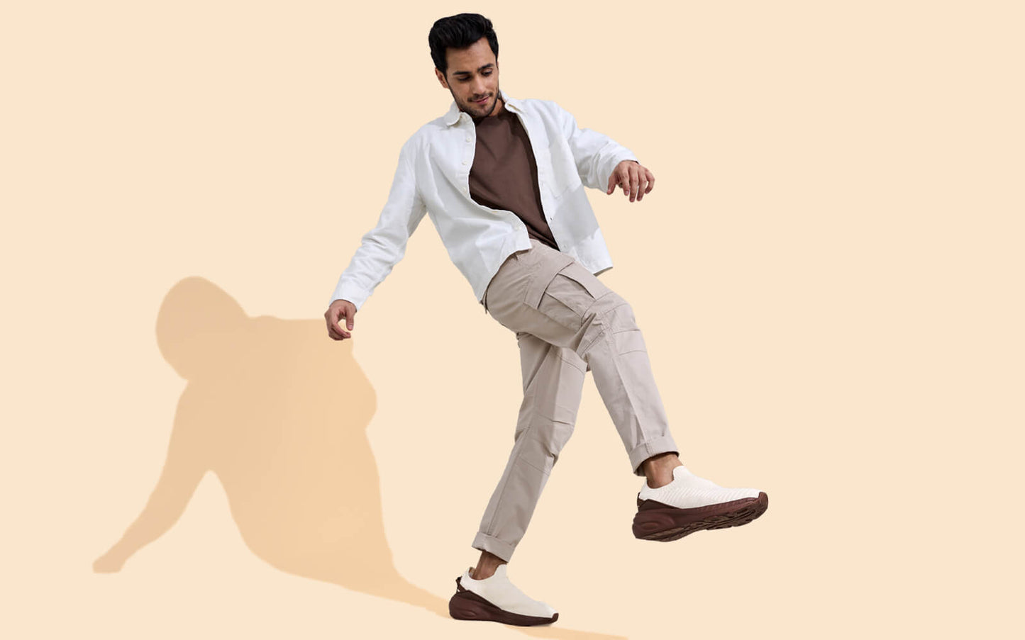 Begin Walk Trek : Ivory Brown by My Store