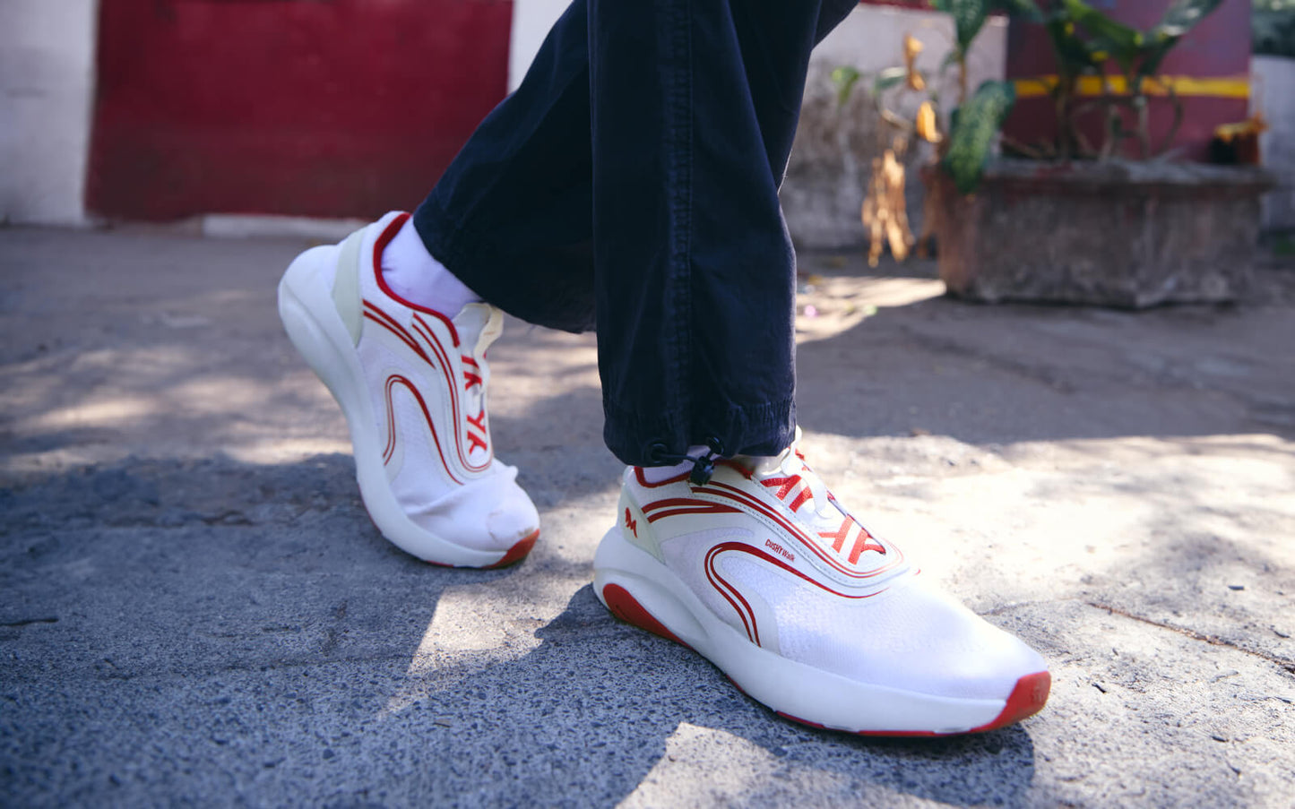 Begin Walk - Unwind : White-Red by My Store