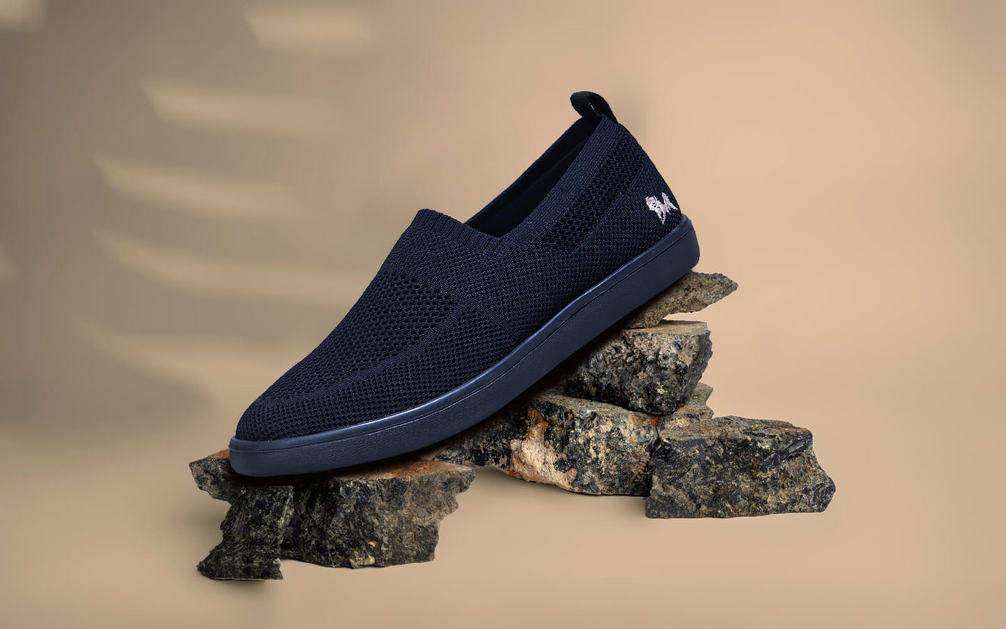 Casual Ease Slip Ons : Black by My Store
