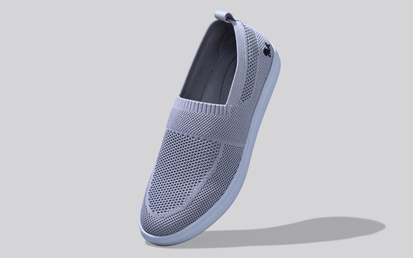 Casual Ease Slip Ons : Grey by My Store